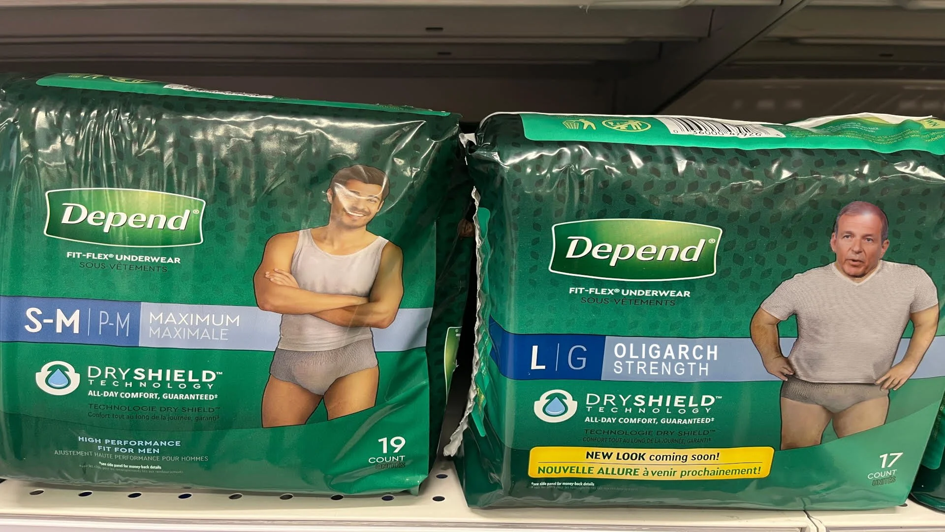Depend Announces New Extra Strength Diaper for the Ruling Class