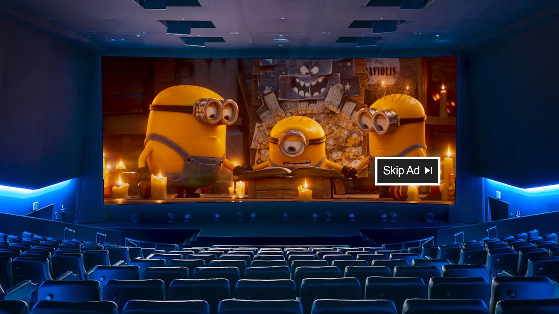 Minions on the big screen.