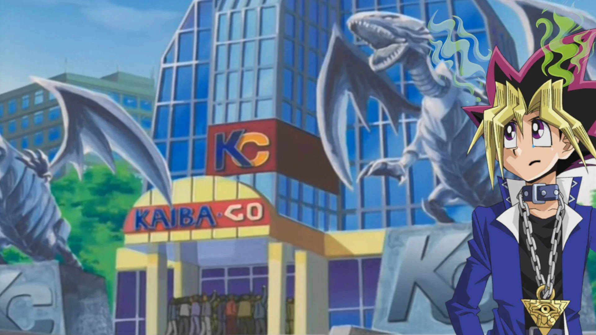 Stink Yugi kicked out of Kaiba Co.