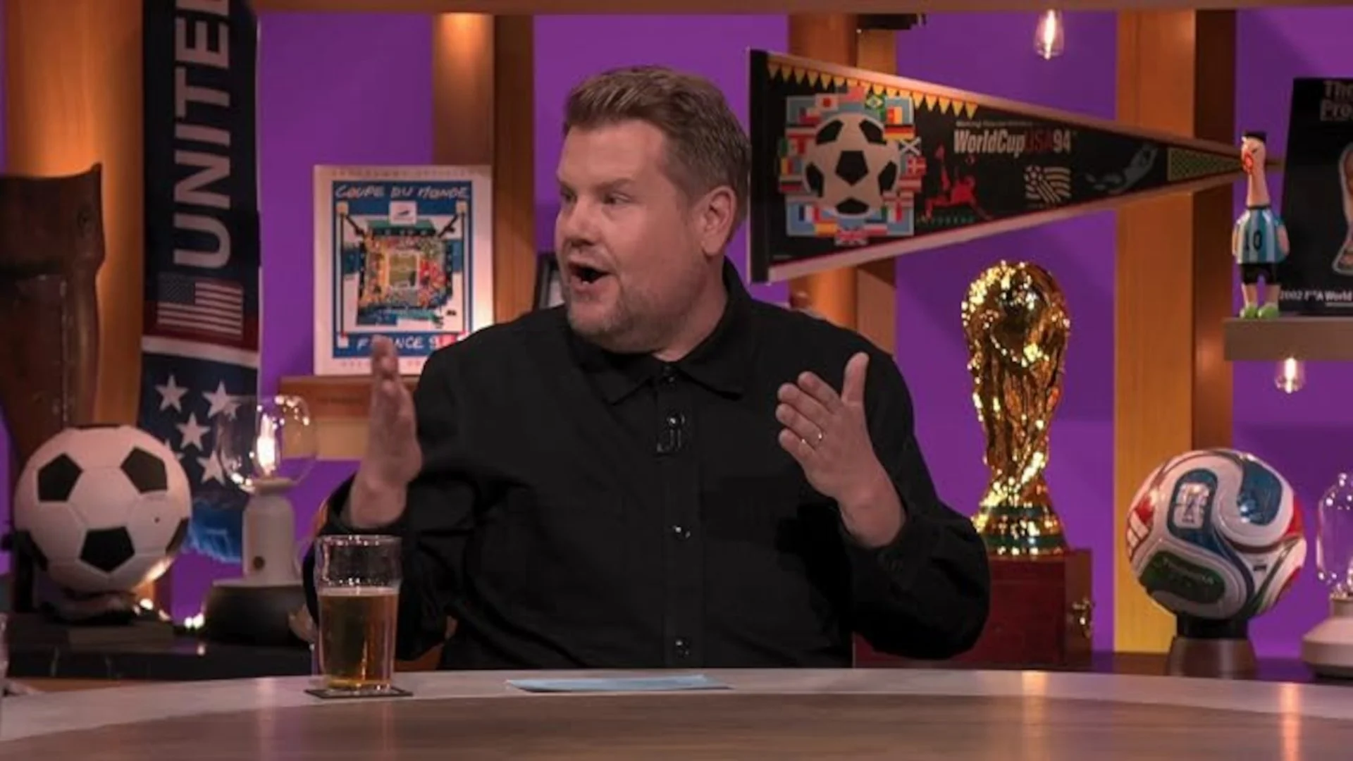 Nation Eliminated from World Cup Contention Forced to Endure One More Week of James Corden
