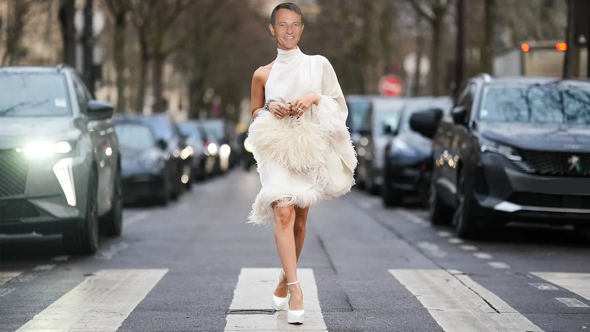 PATREON EXCLUSIVE: Bob Iger Turns Heads in White at Swift-Kelce Wedding
