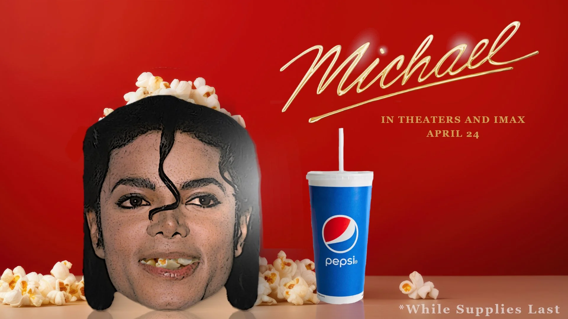 AMC Reveals Child-Size ‘Michael’ Popcorn Bucket