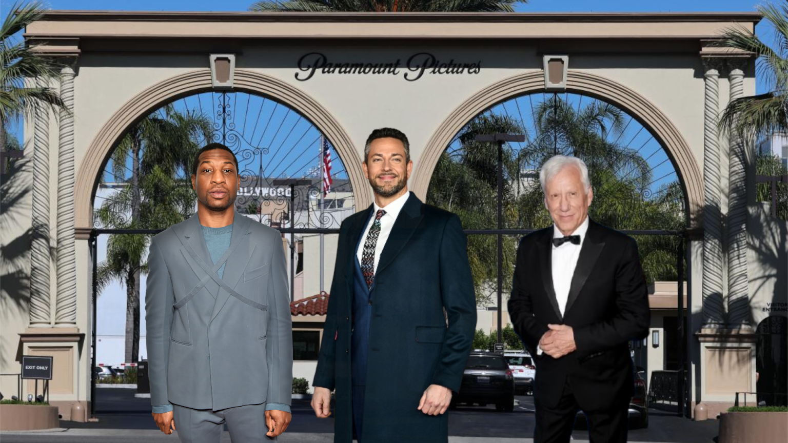 Jonathan Majors, Zachary Levi, and James Woods Only Actors Left in Hollywood Not on Paramount Blacklist