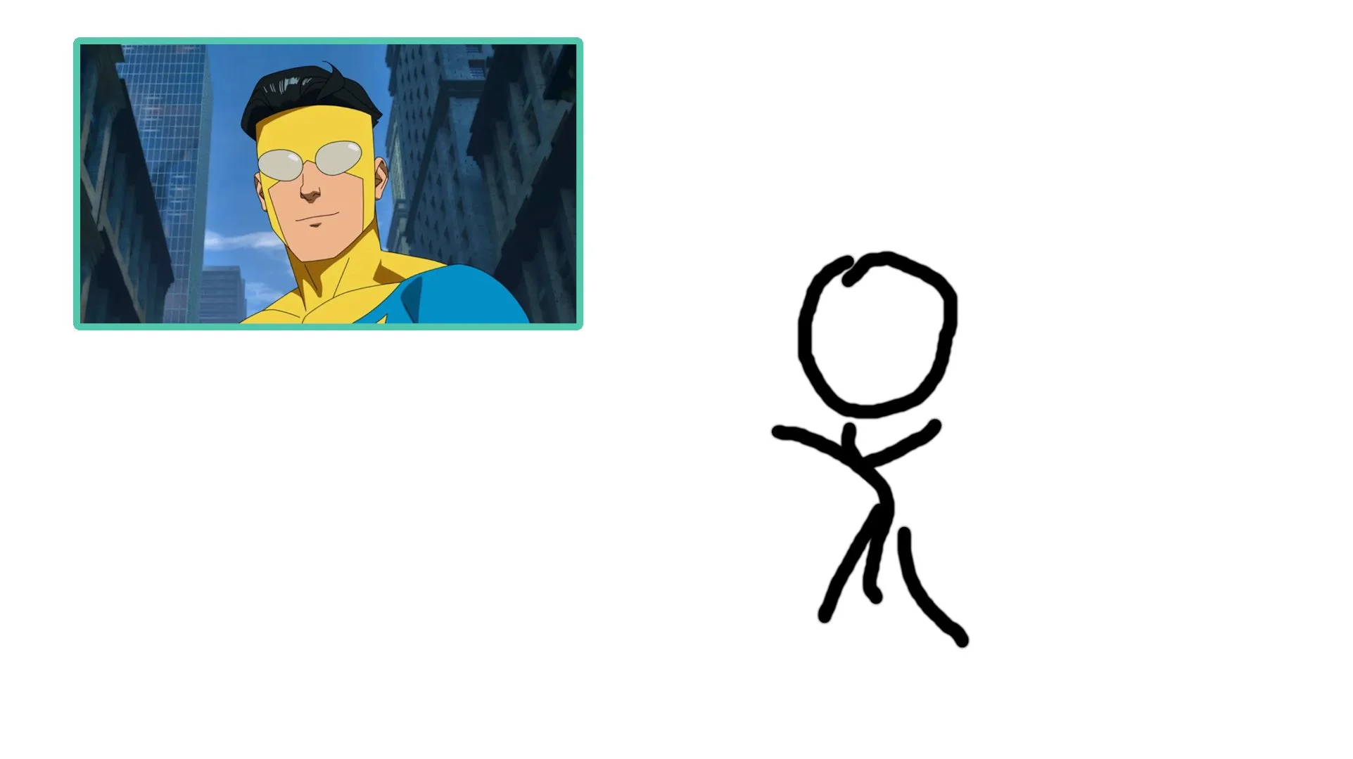 Guy Upset with ‘Invincible’ Animation Struggles to Draw Stick Figure
