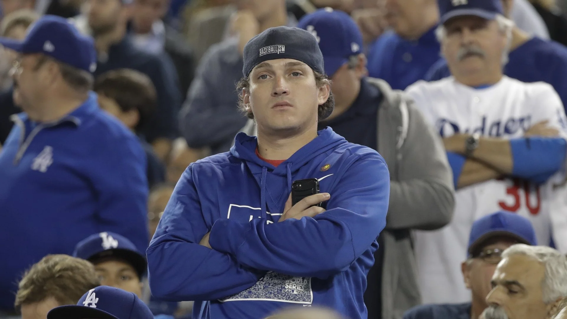 Sad Dodgers fan.