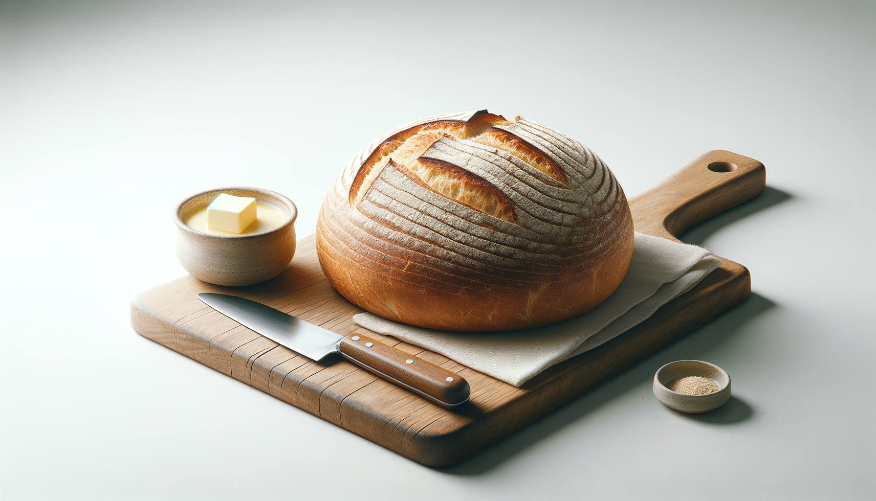 Bread with no seed oils or bleached grains