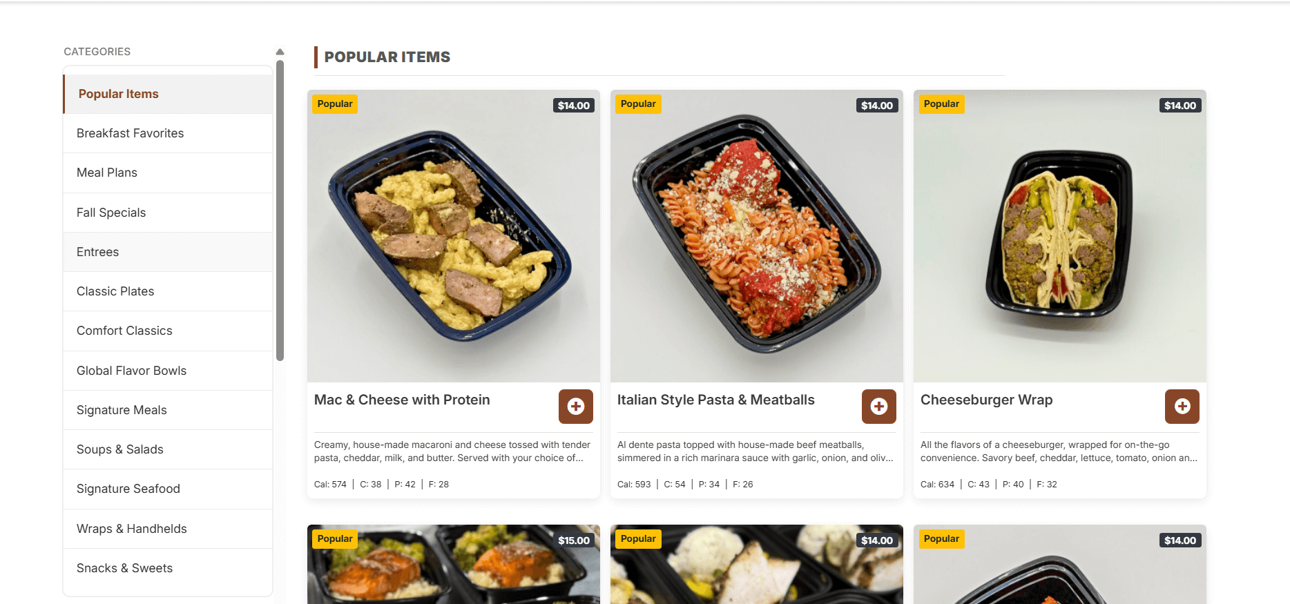 Our ordering platform makes getting healthy and delicious meal delivery easy in Charlotte NC