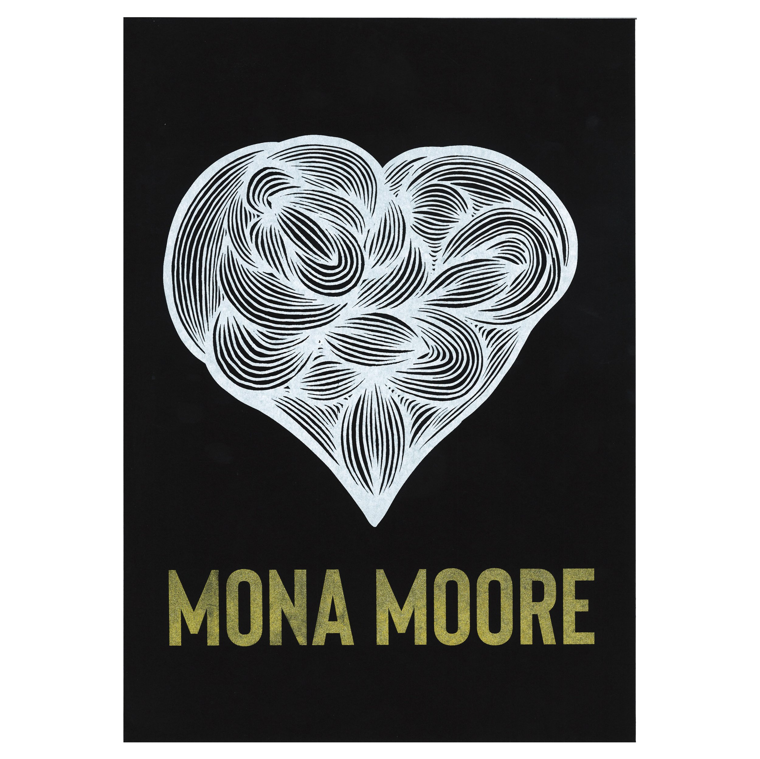 MONA MOORE | Étude du cœur numéro II