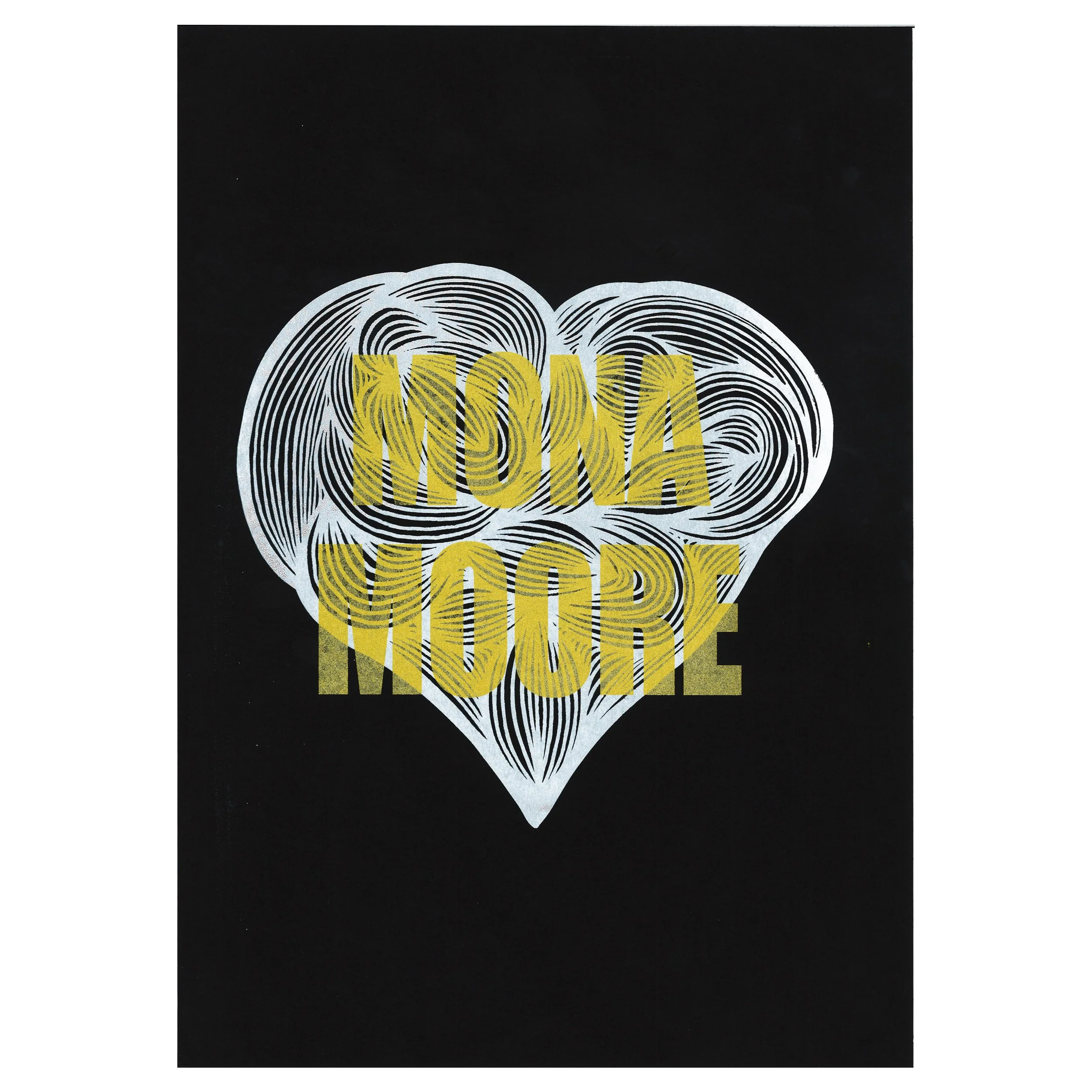 MONA MOORE | Étude du cœur numéro III