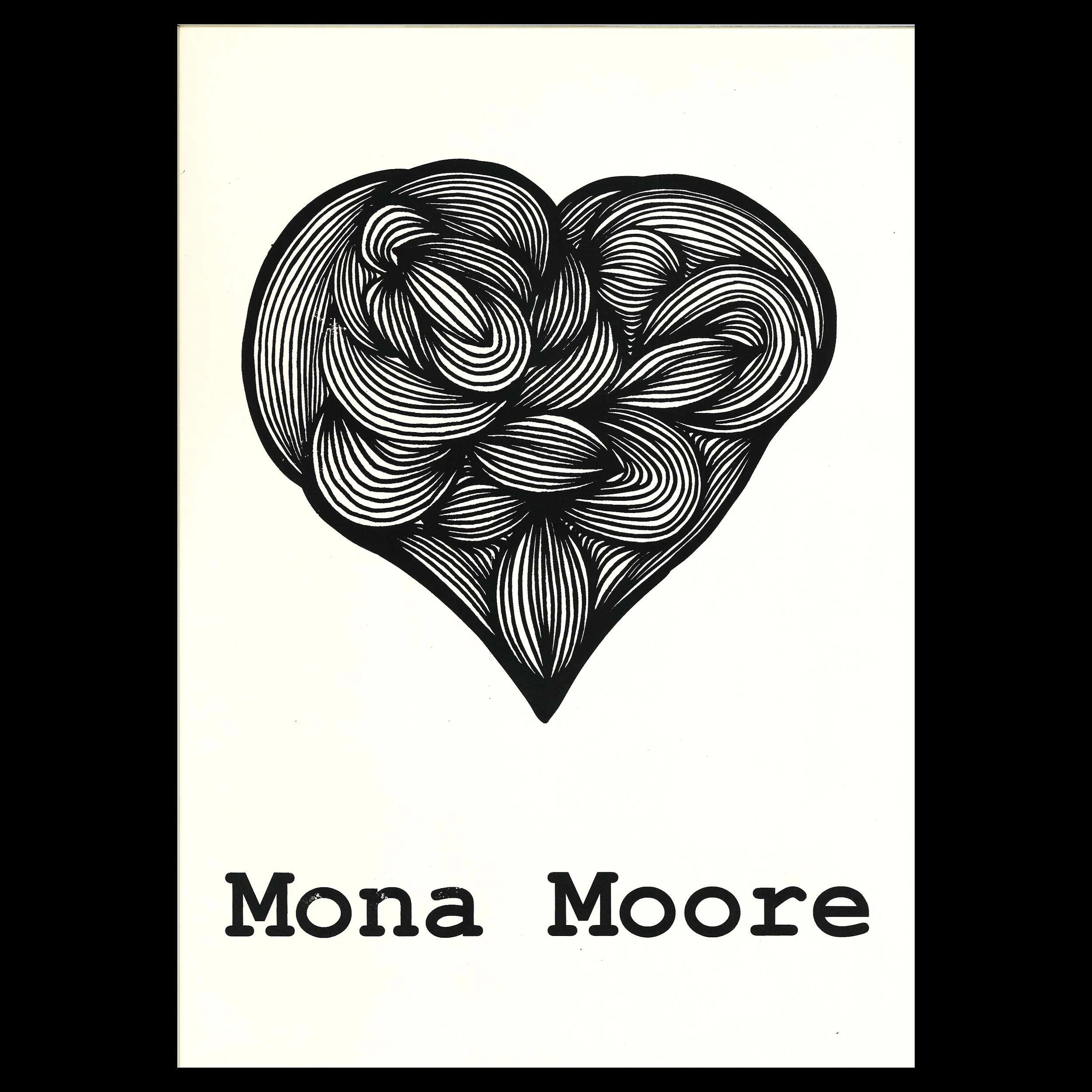 MONA MOORE | Étude du cœur numéro IV