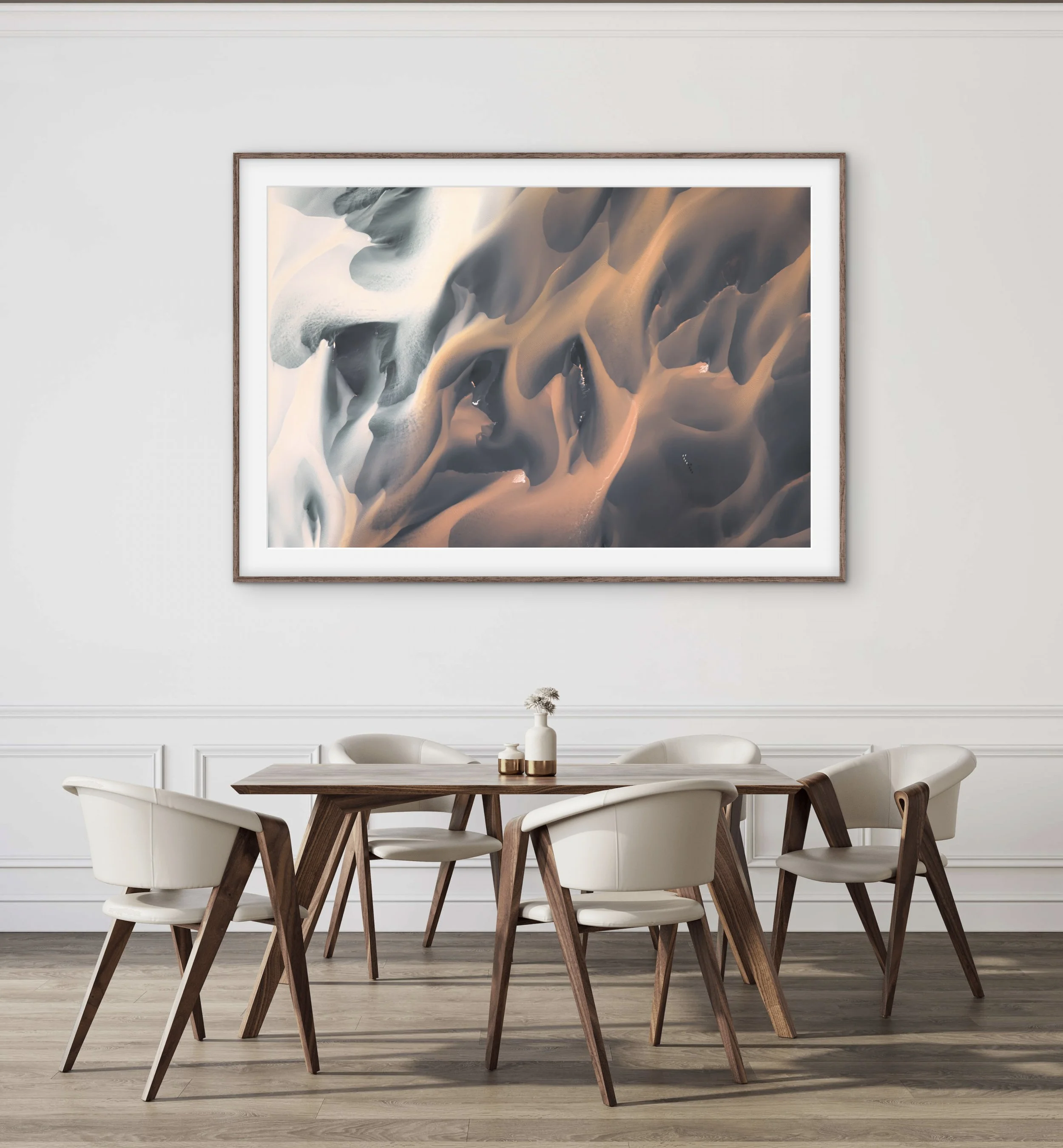  Shown: 40×60 Hahnemühle Fine Art Baryta, with 4” mat &amp; Roma Tabacchino cigar leaf moulding. 