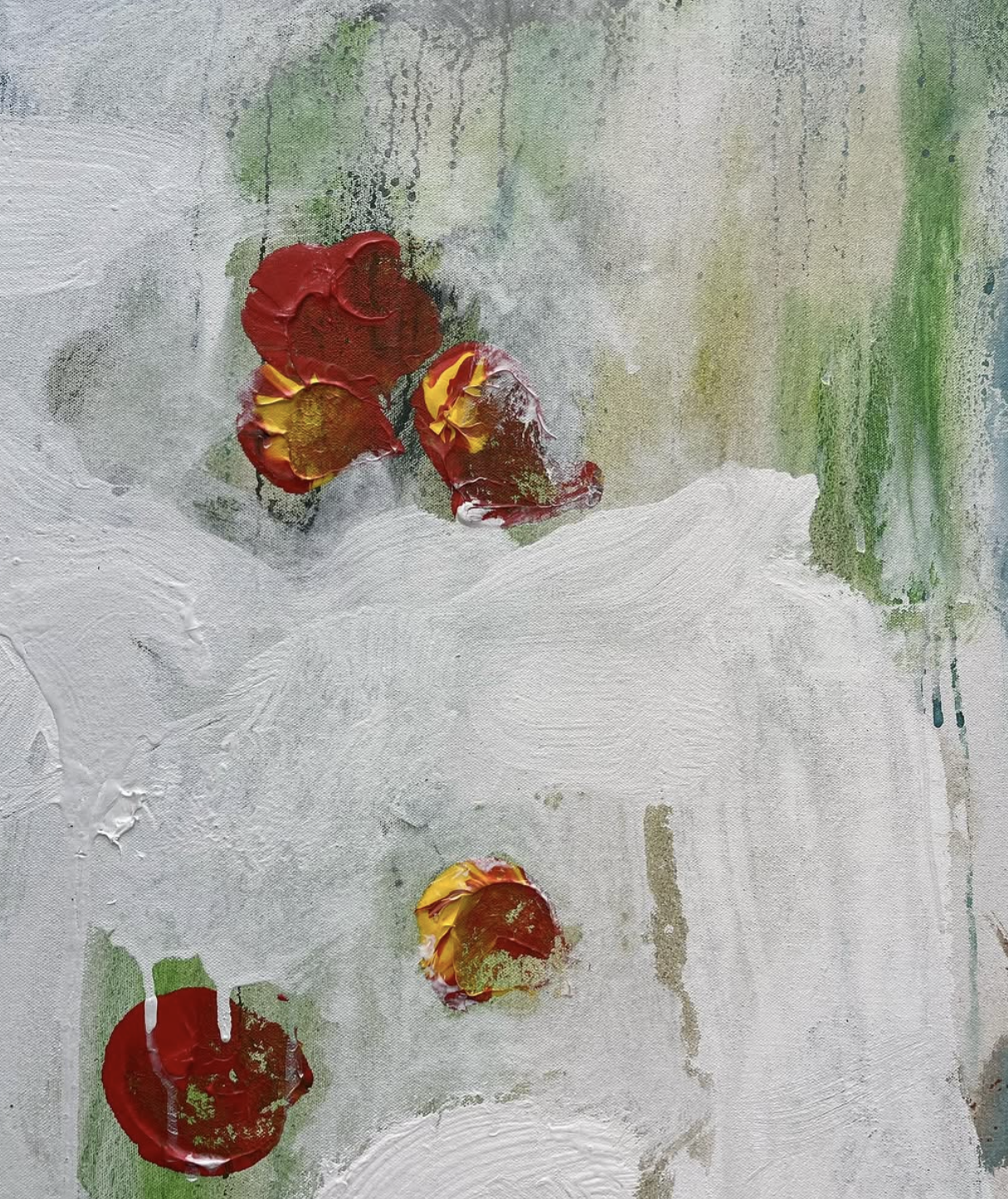 Davis Orange Trees 3 (detail)
Oil, gesso, graphite, house paint on canvas
66” x 68”