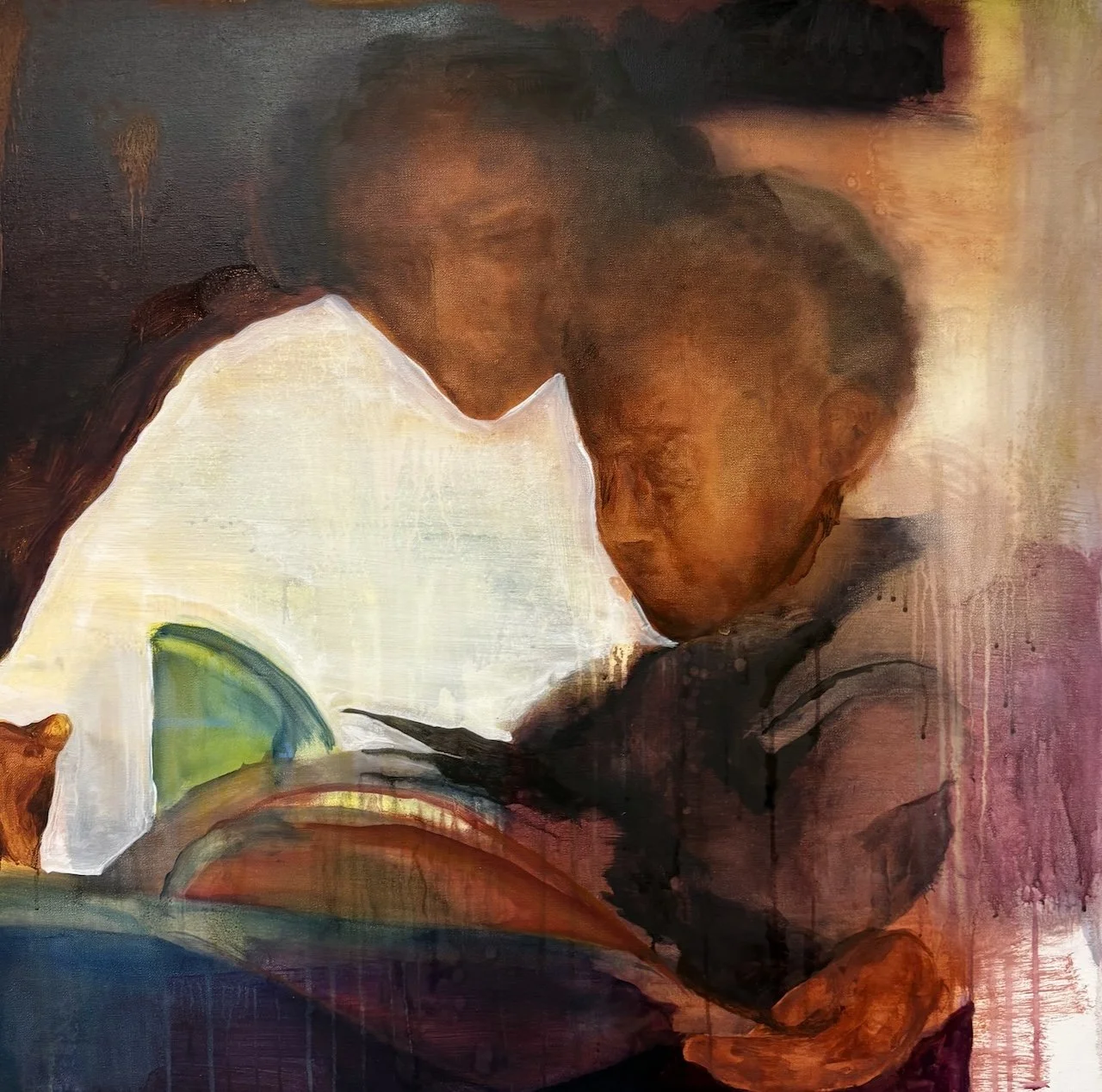 Untitled (mother), 2025
Oil and acrylic on canvas
36” x 36”