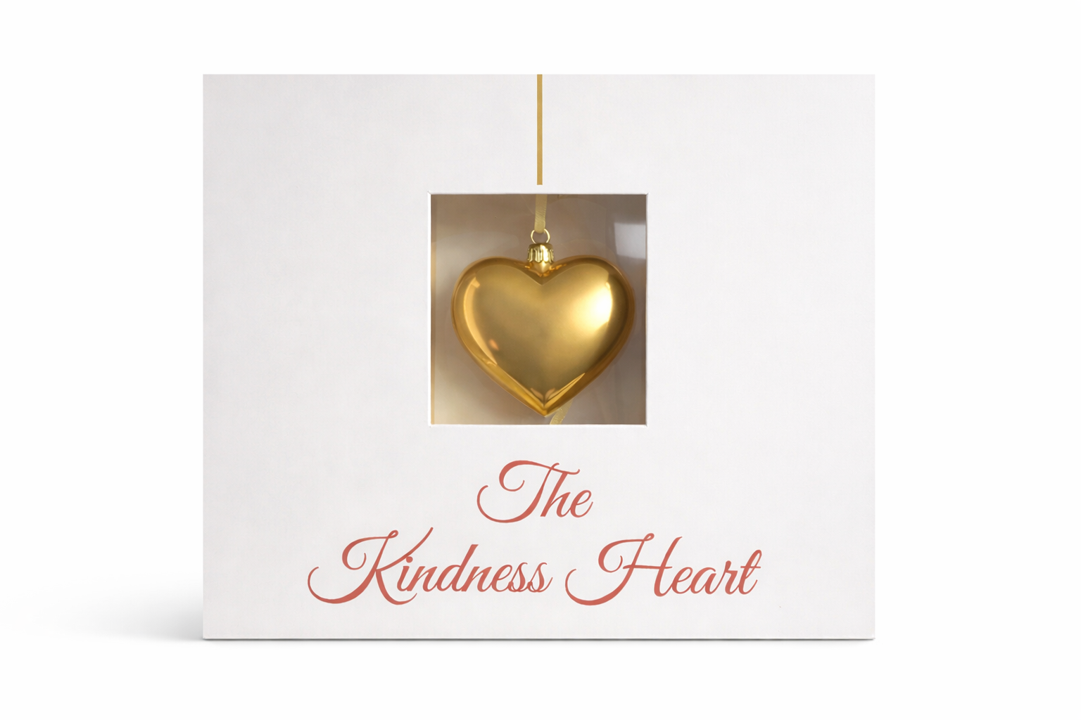 The Kindness Heart Kit - First Edition.  ✔ Ready - new made family tradition.    ✔ Hard cover storybook with Keepsake -gold heart ornament and much more ✔ Ships by October 15th(limited first edition)