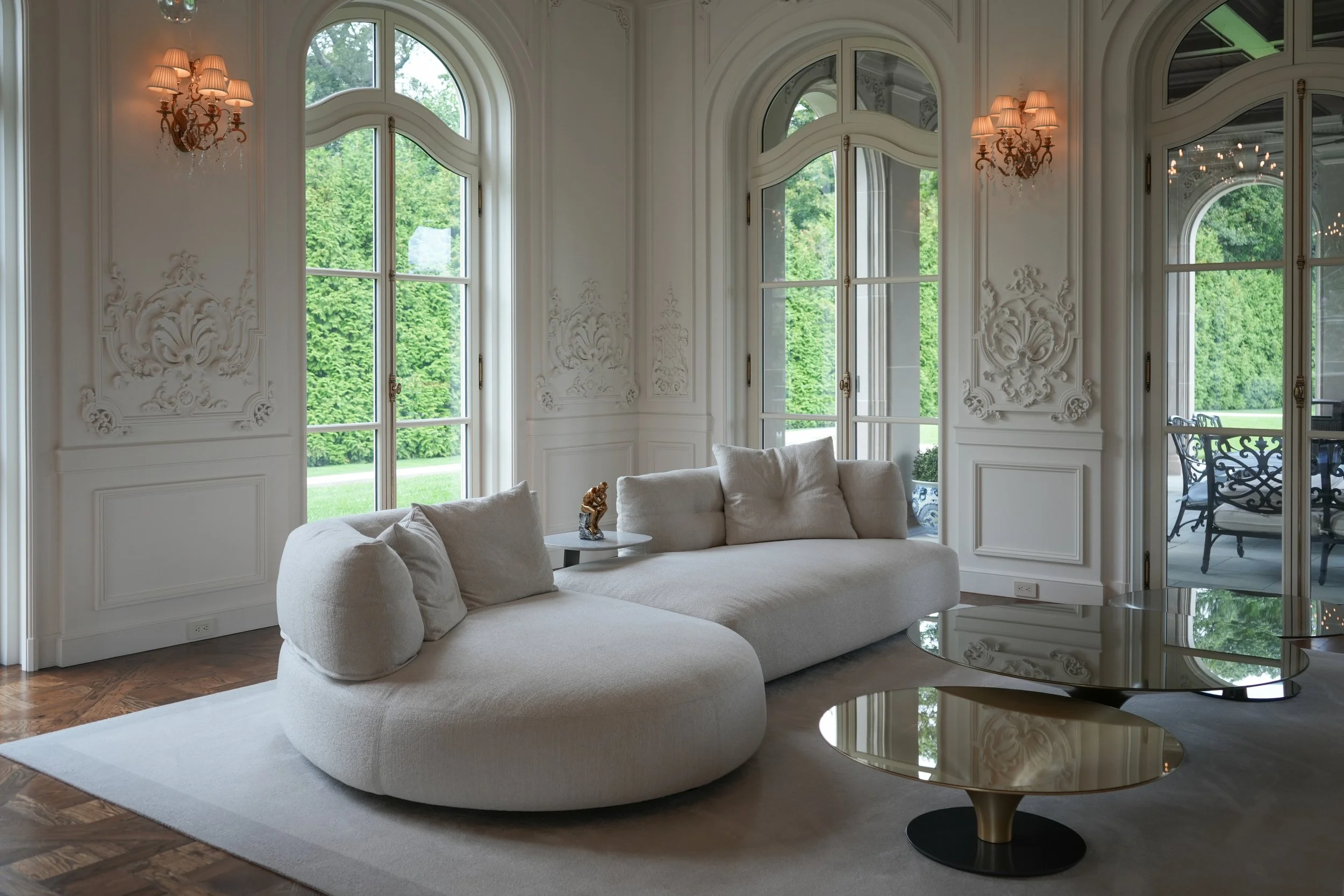 Luxury interior design project captured for designer portfolio and marketing, New York interior photographer