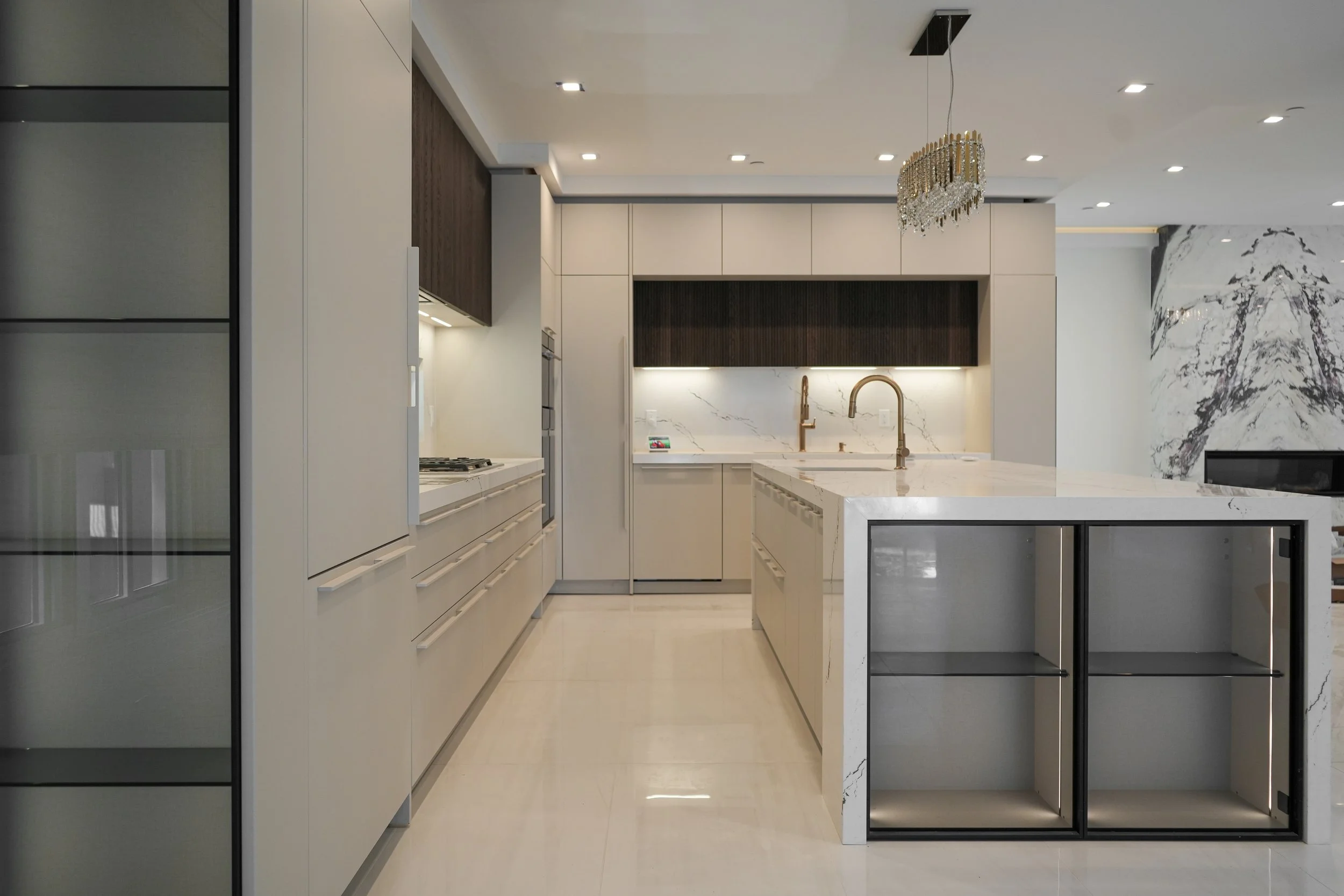 Modern kitchen photography for promotion and marketing NYC