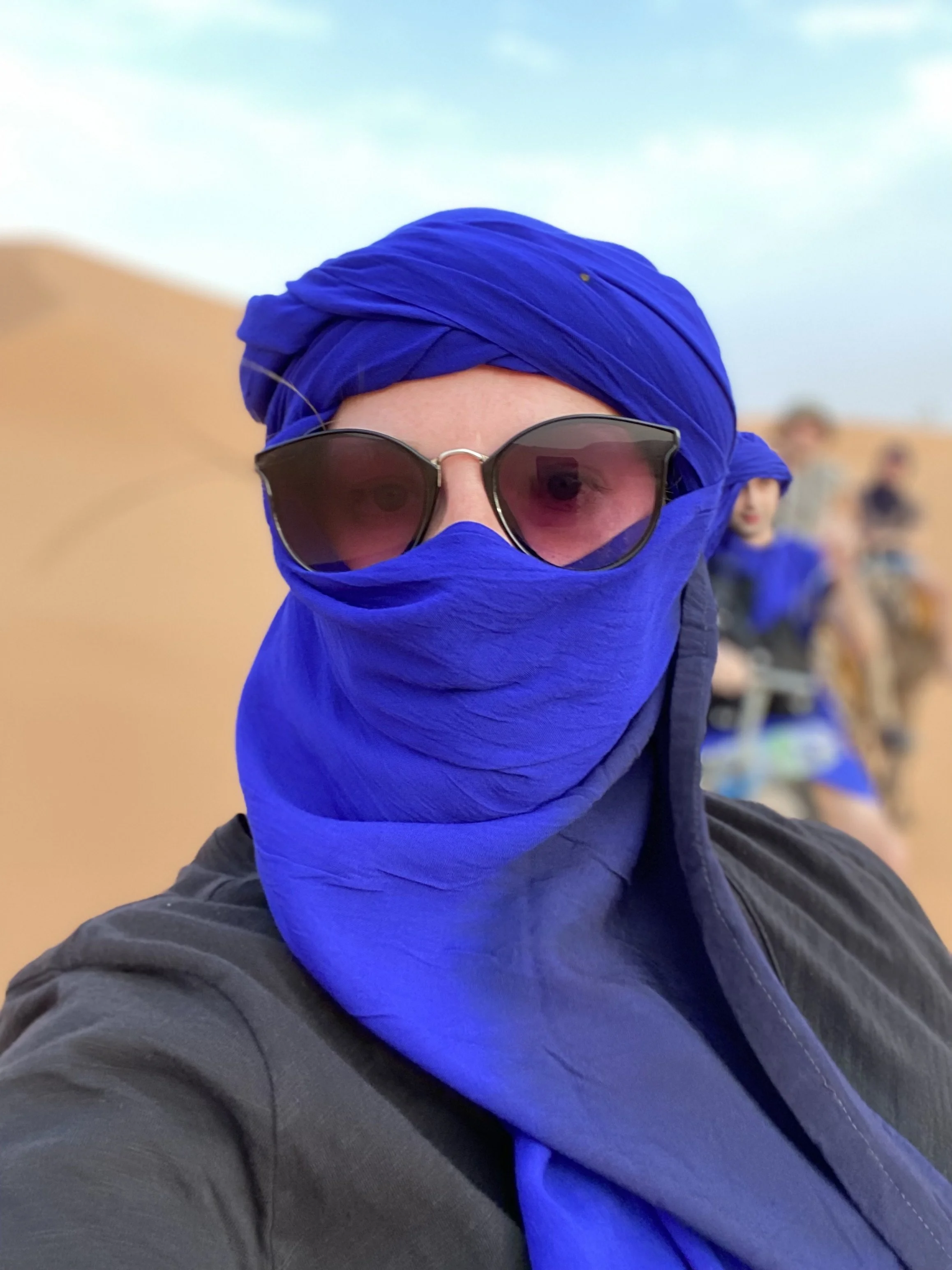 Solo in the Moroccan Sahara