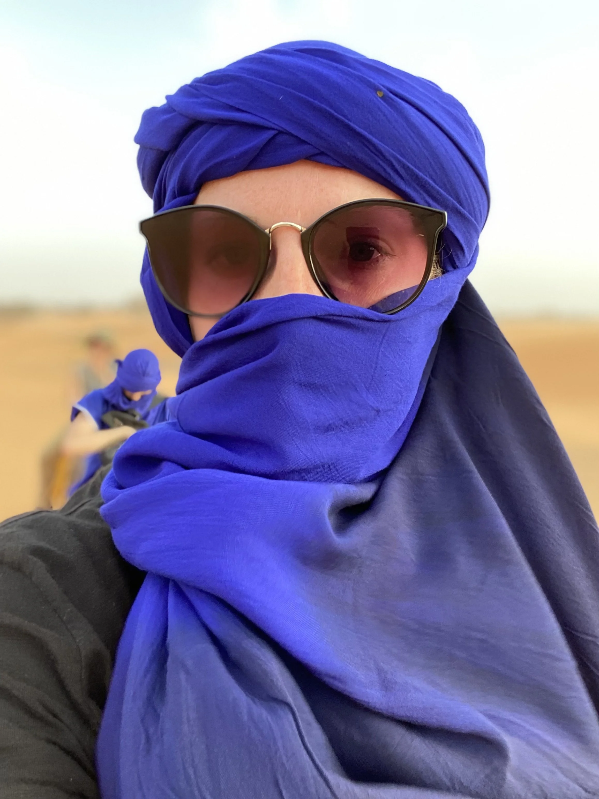 I was the only woman in the Sahara Desert Camp