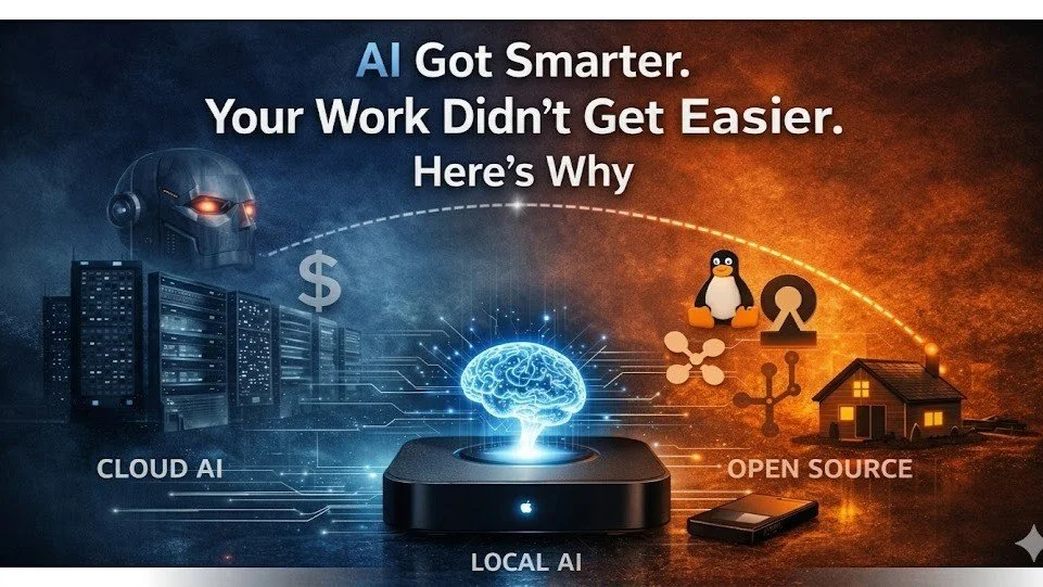 AI Got Smarter. Your Work Didn't Get Easier. Here's Why