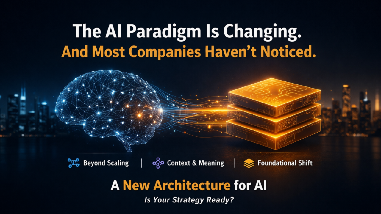The AI Paradigm Is Changing. And Most Companies Haven't Noticed