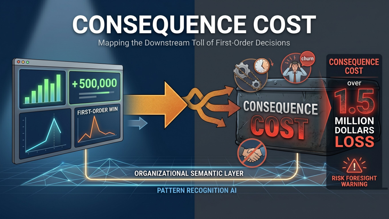 Consequence Cost: Pricing the Decisions That Looked Like Wins