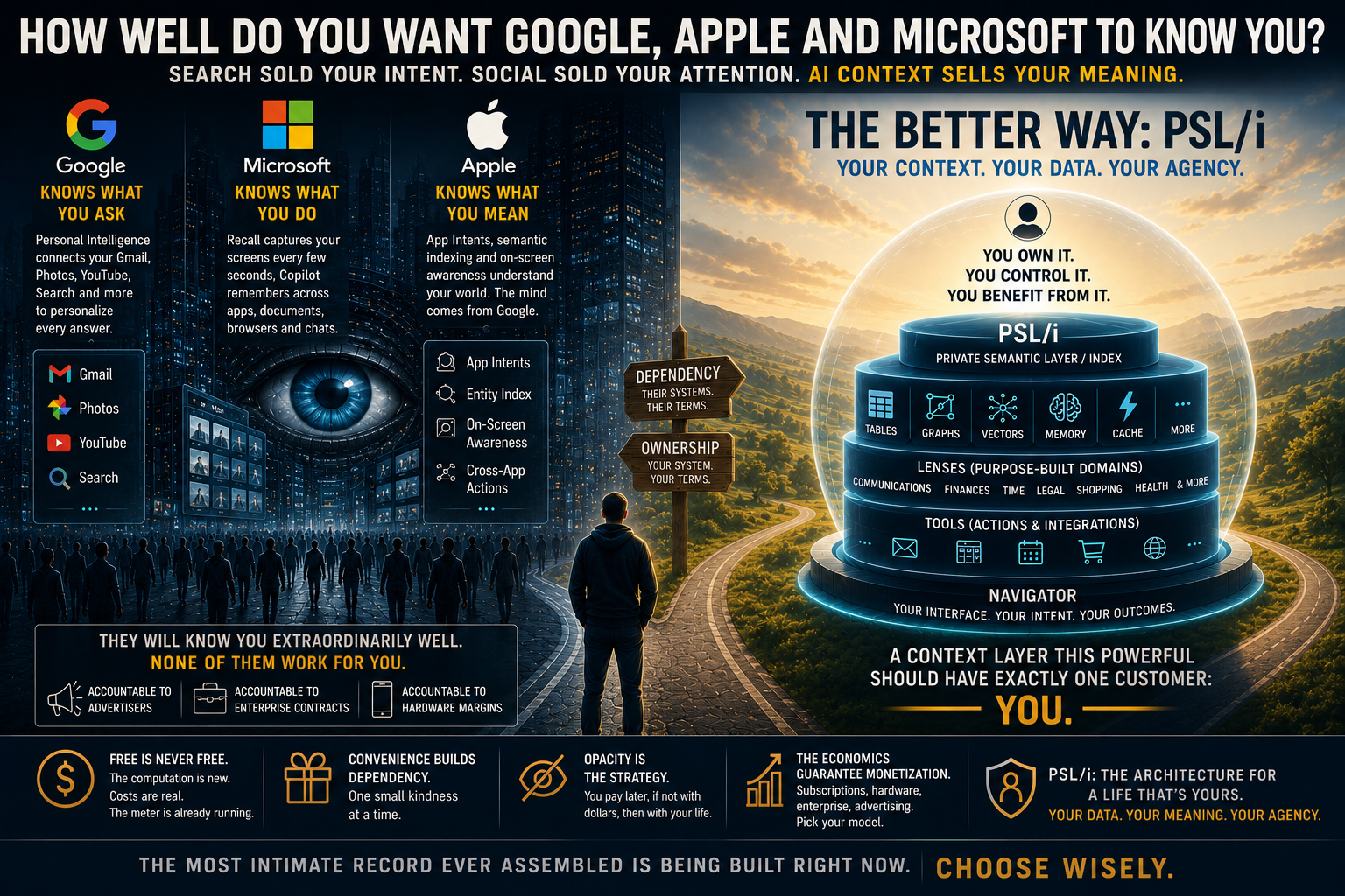 How Well Do You Want Google, Apple and Microsoft to Know You?