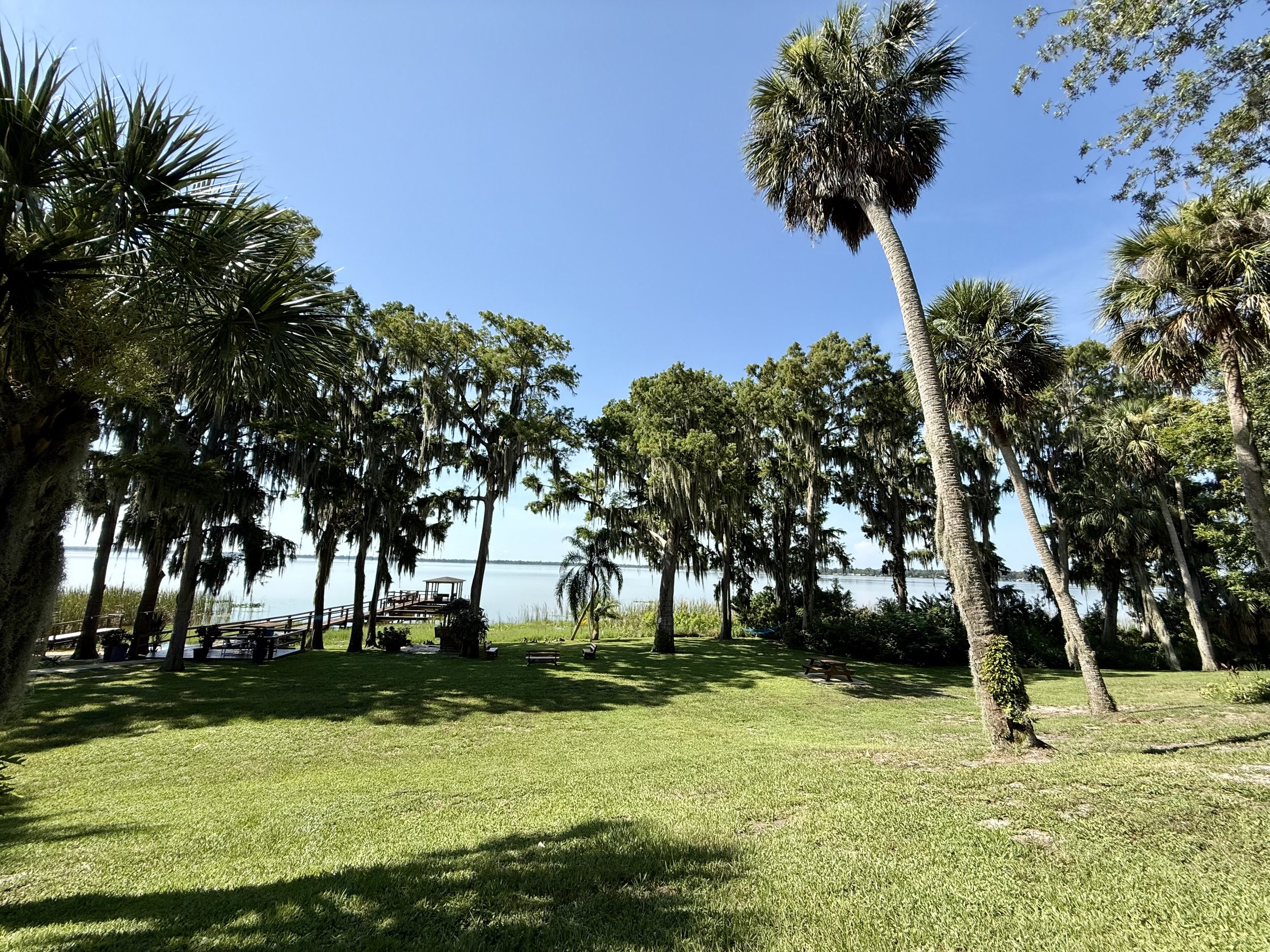 Views of Lake Pierce from Oak Hammock Resort