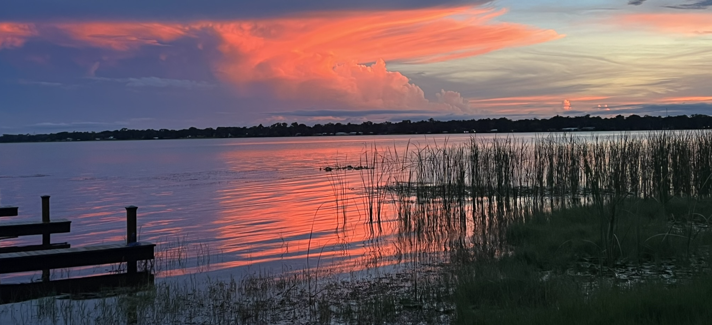 Lake Wales, FL Sunset on Lake Pierce