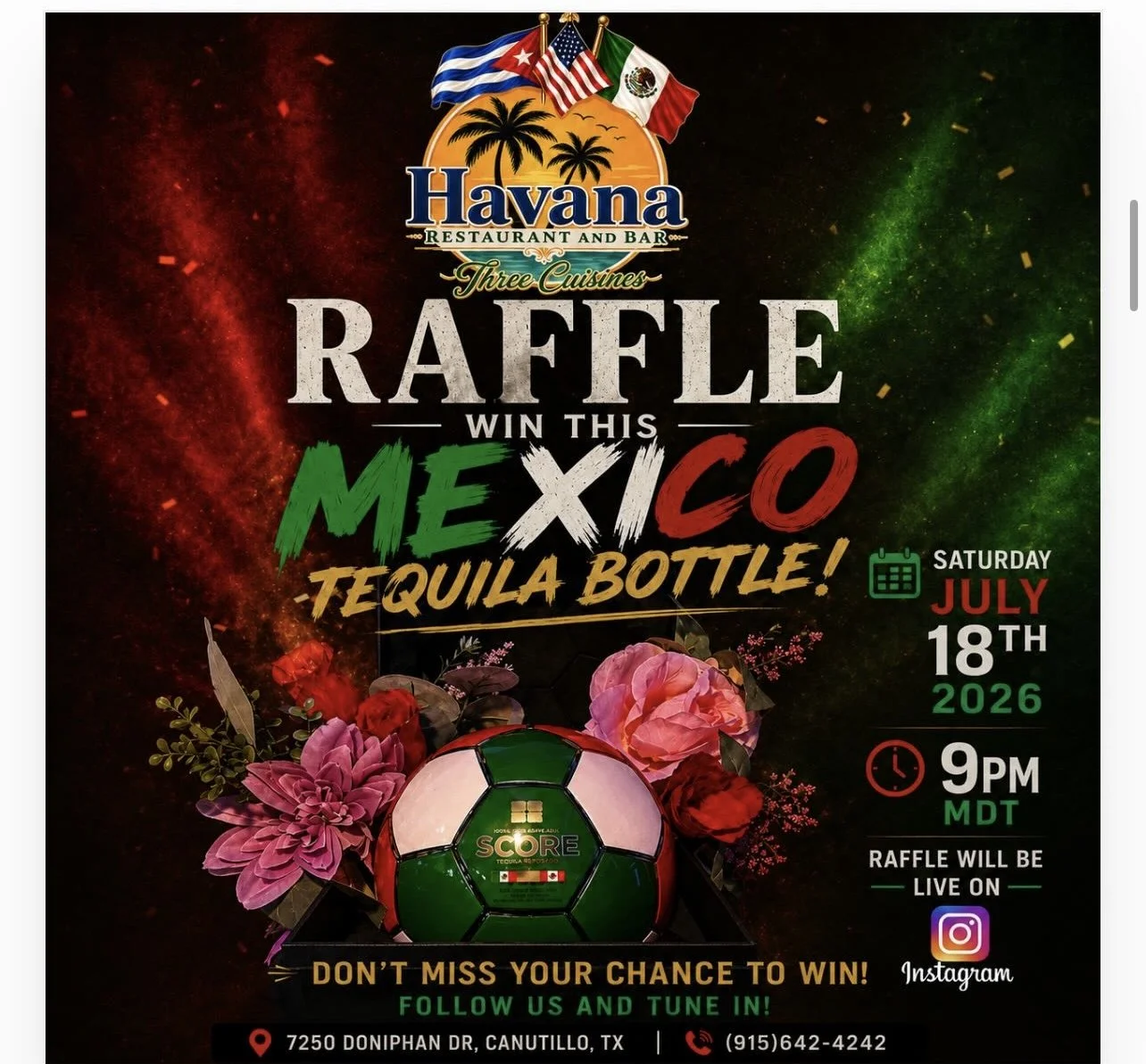 Instagram Live Raffle 