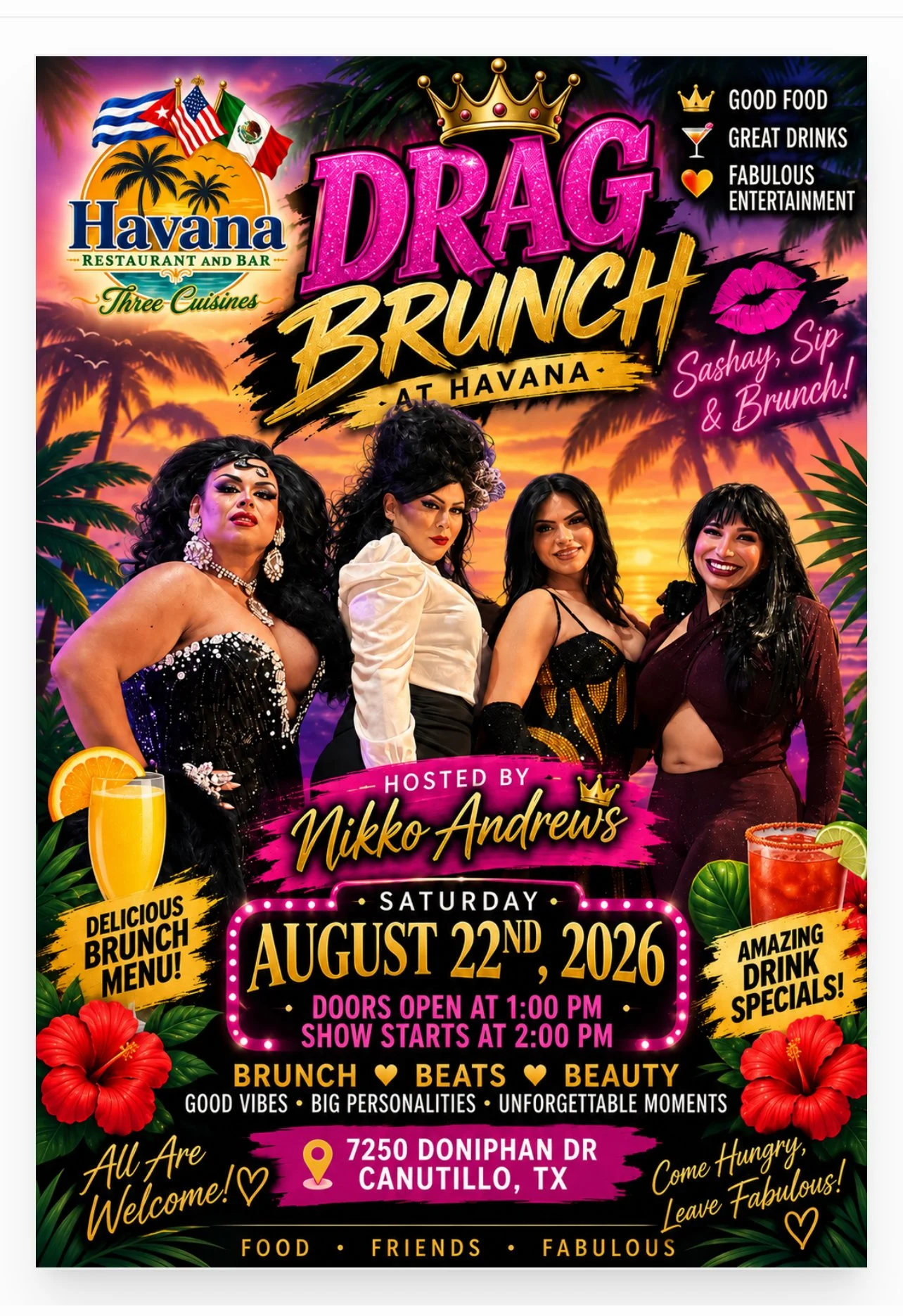 Drag queen brunch !