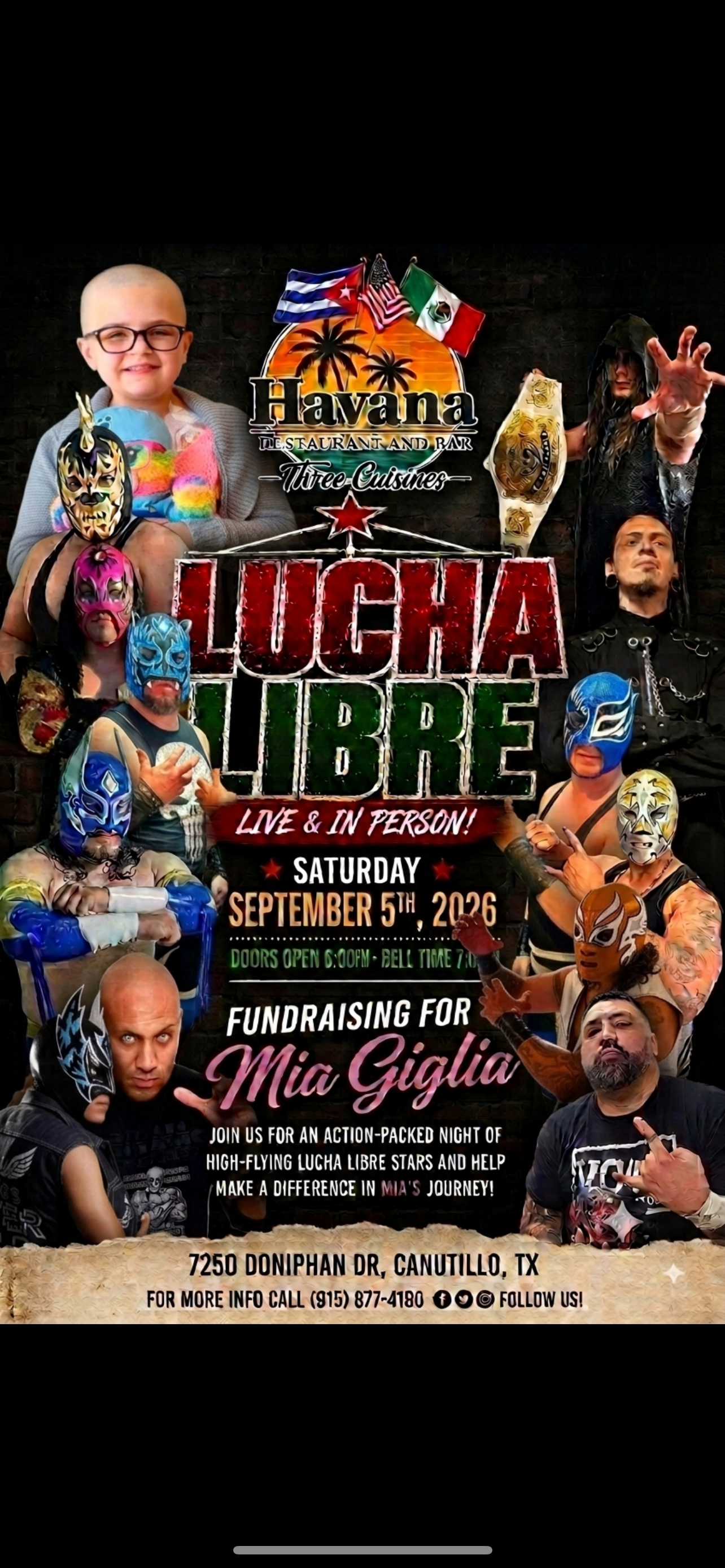 Lucha Libre Fundraiser