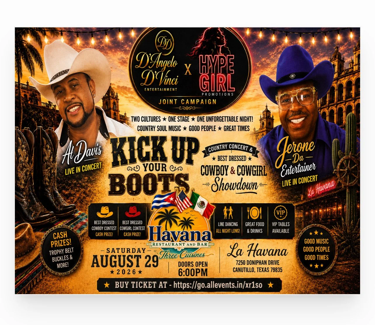 Kick Up Your boots!