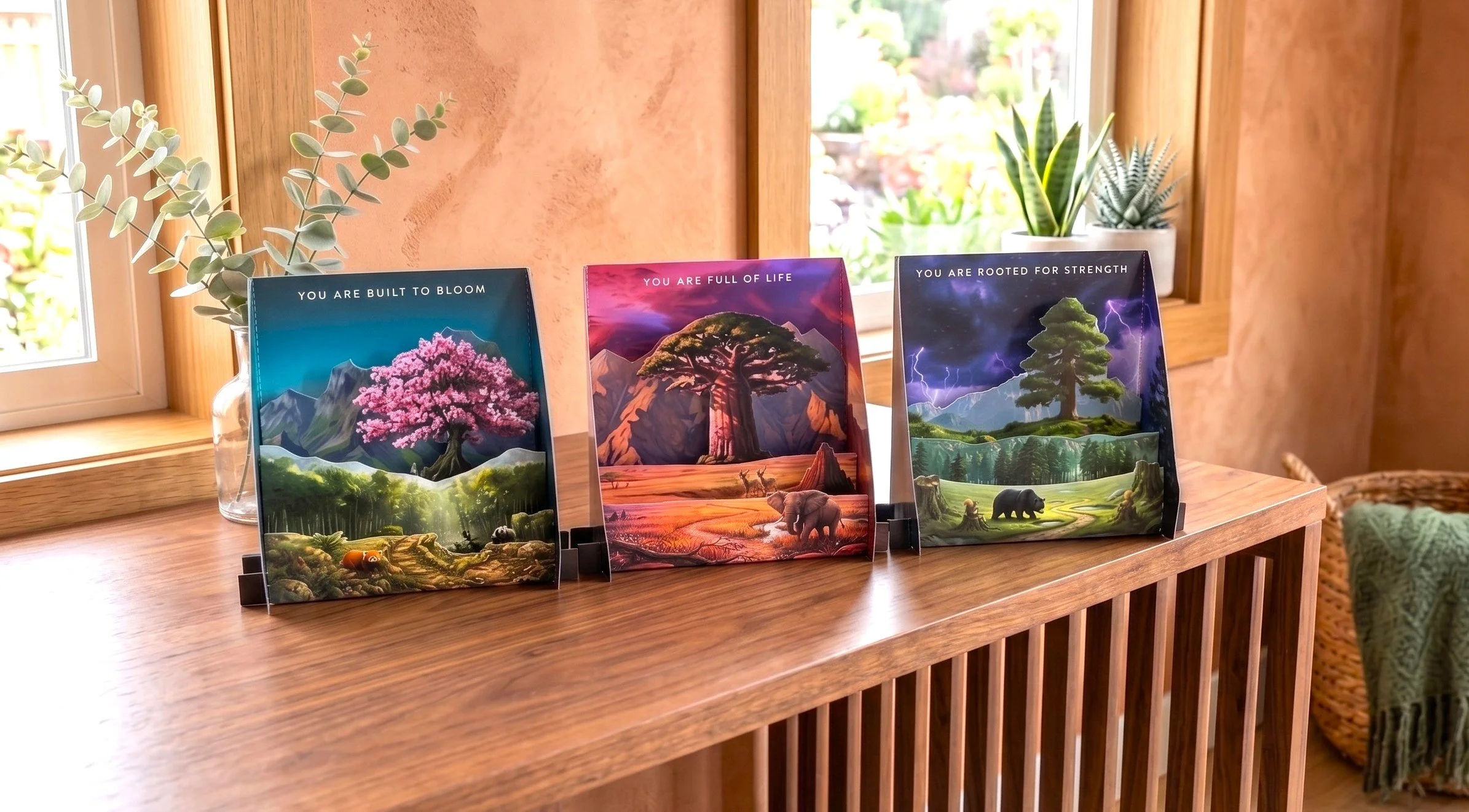 Evergreen Series (3 Landscapes)