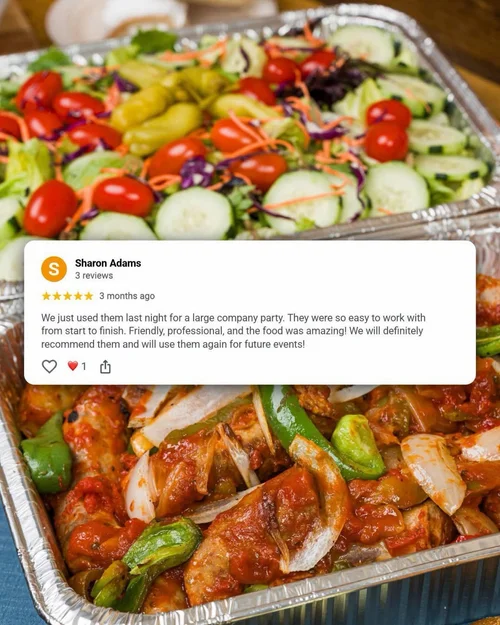 Homestyle takeout entrée from Goose Express