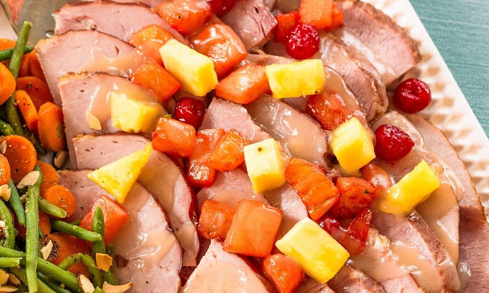 Ham and dinner ideas for Christmas and holiday party catering