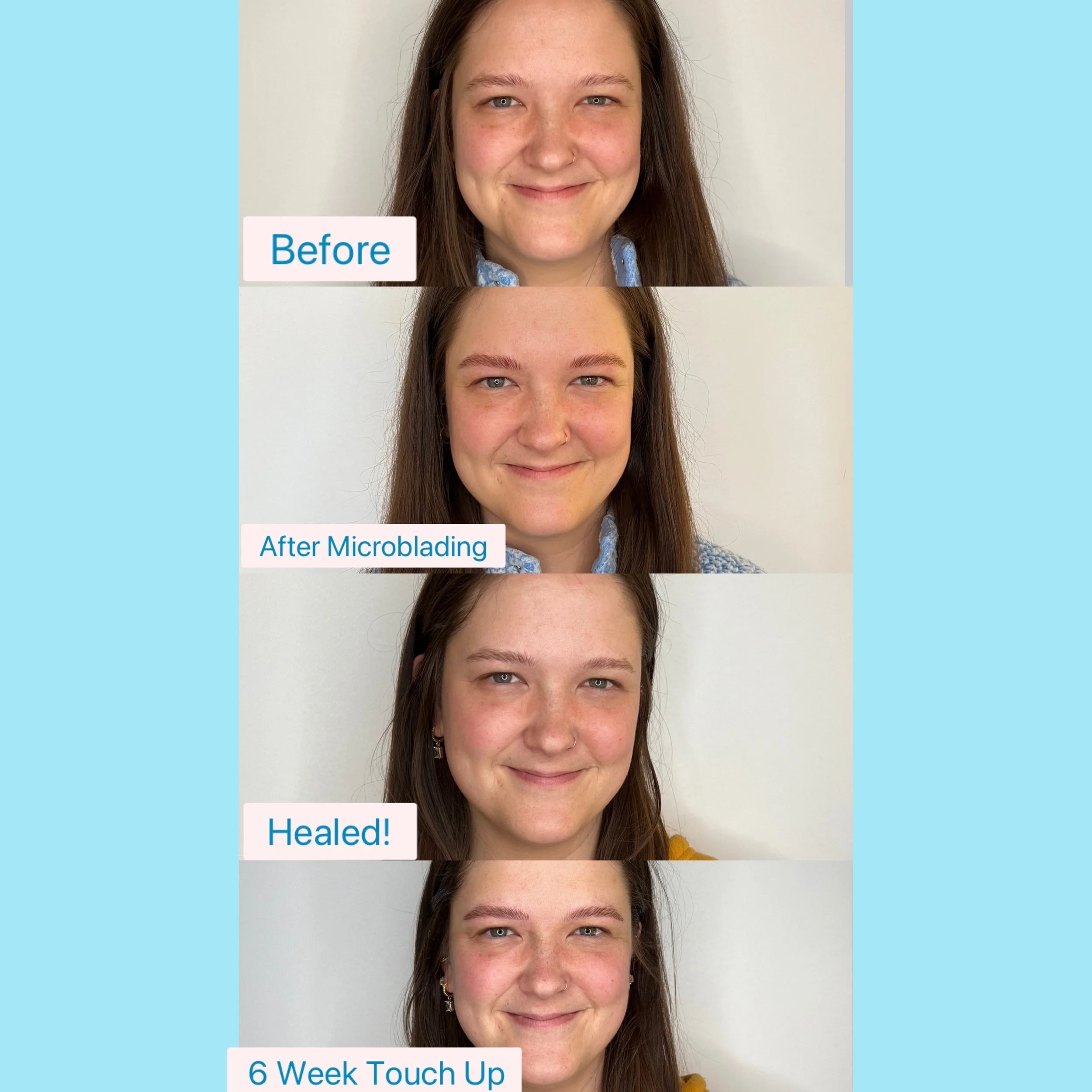 Full Microblading Process