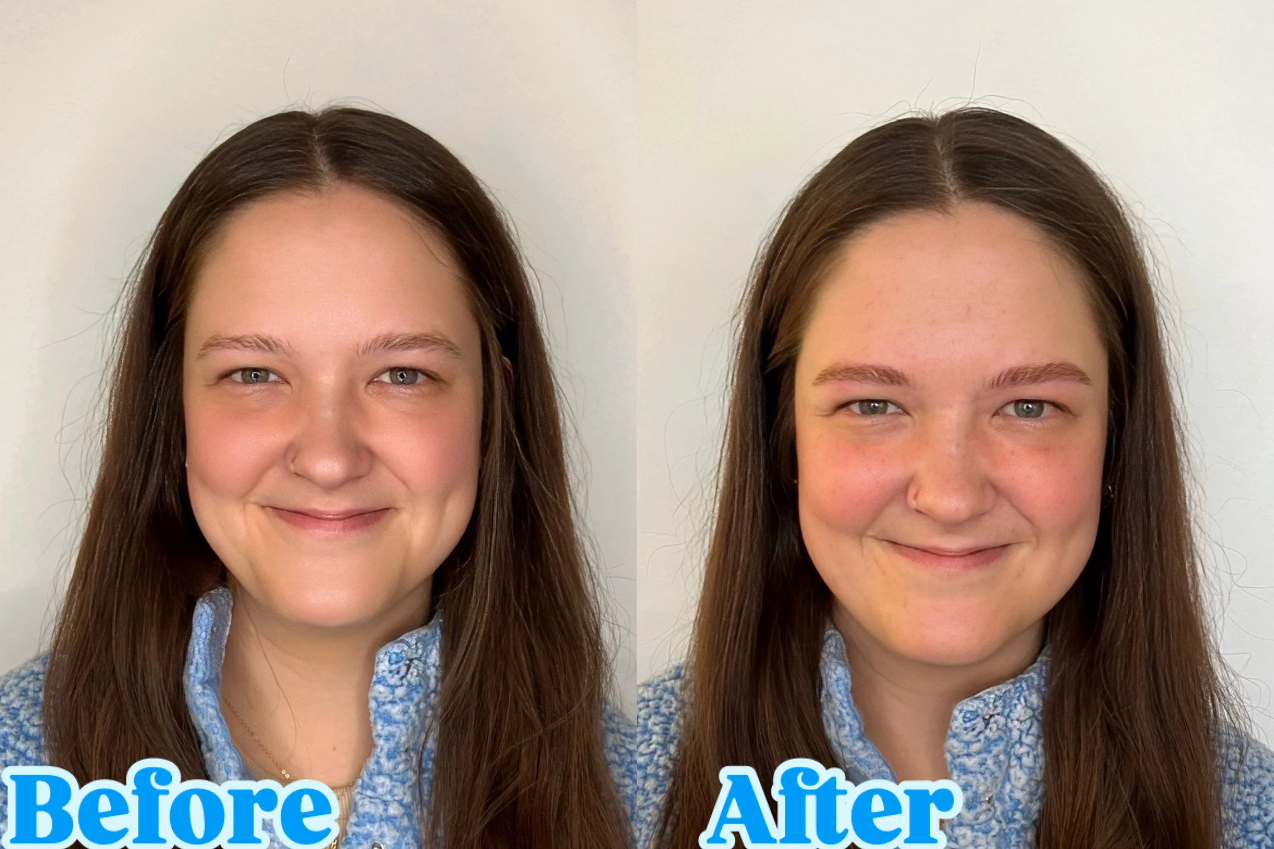 Before/After Microblading