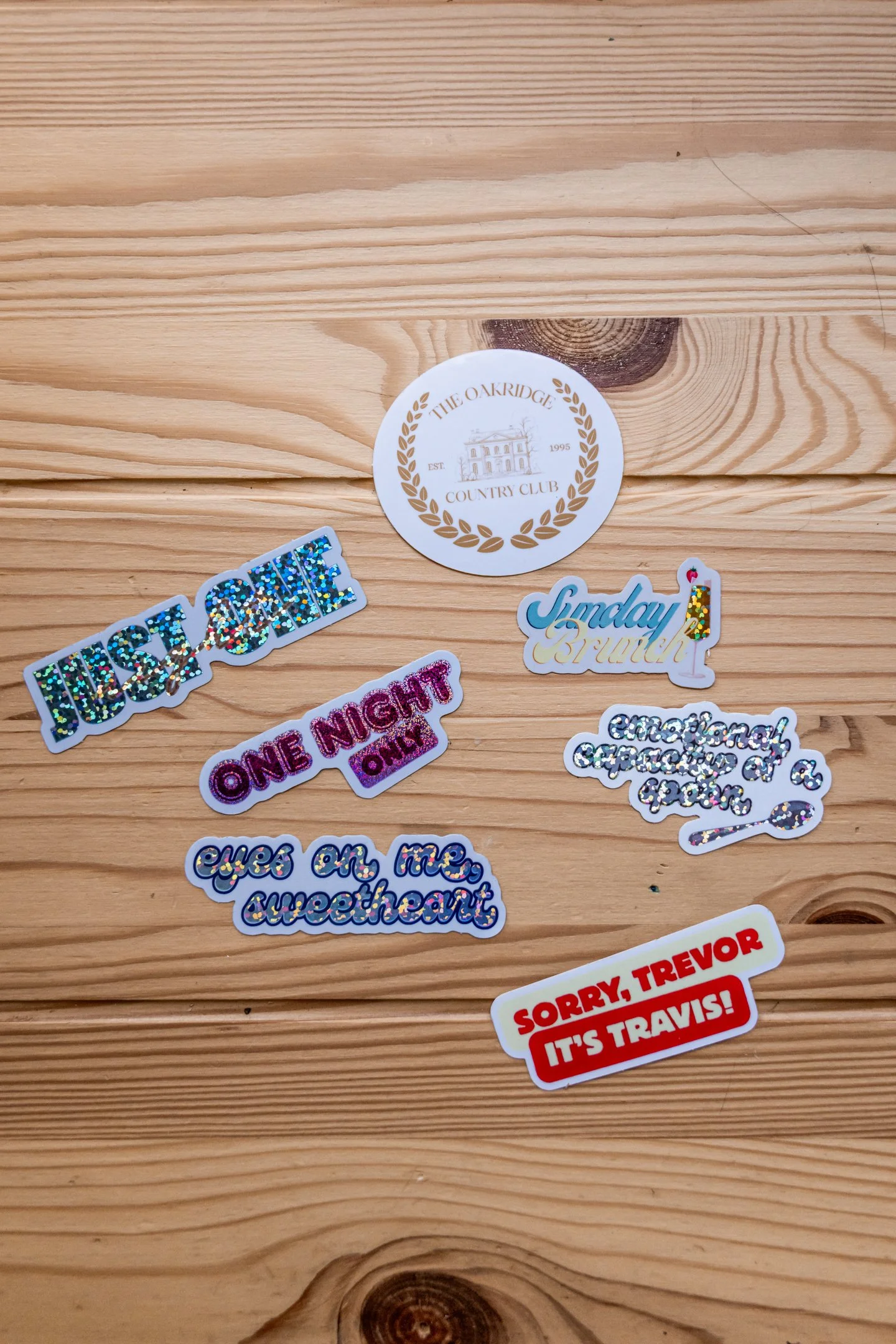 Just One Night Sticker Pack