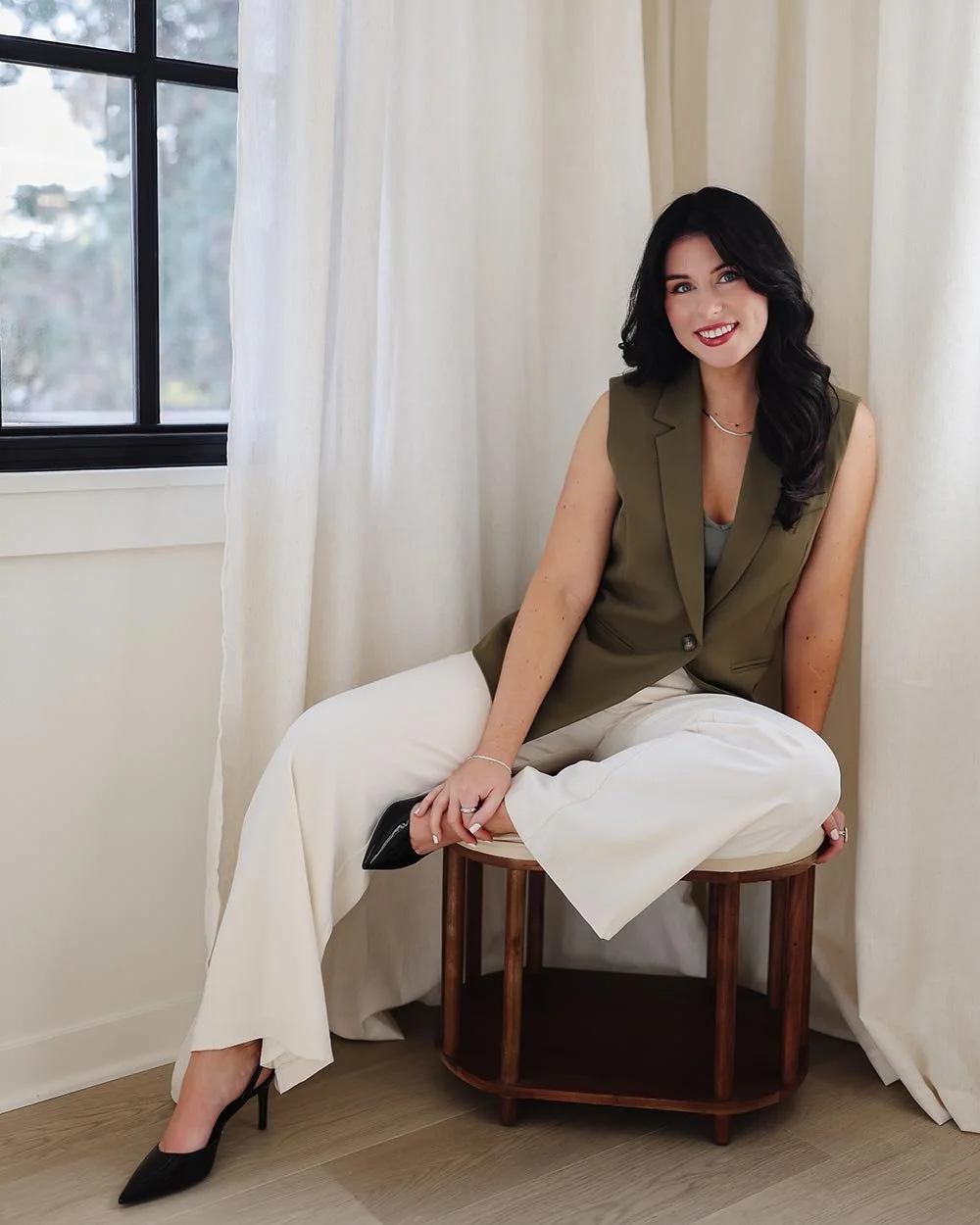 Farrah, Founding Brand and Website Designer of Everwest Design Studio in Bend, Oregon