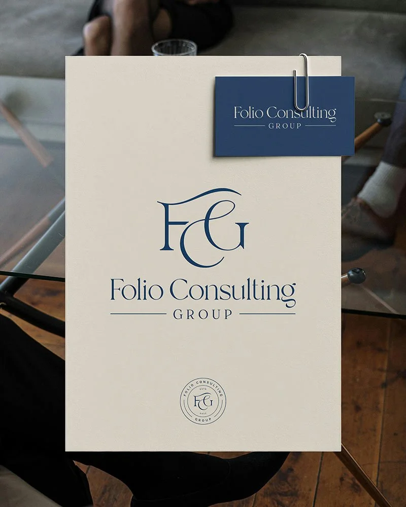 Business Consultant Brand Stationary Design