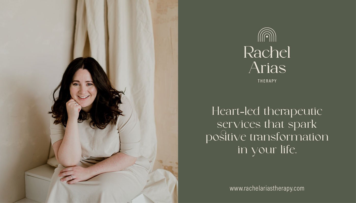 Therapist Branding Display with Tagline in Oregon