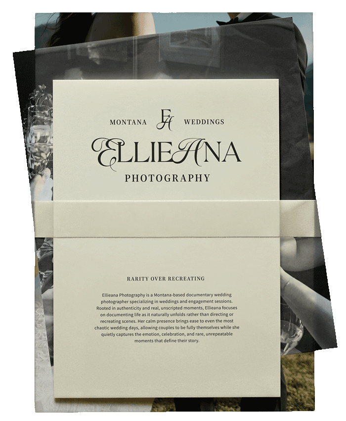 Photographer Branding by Everwest Design Studio in Bend, Oregon