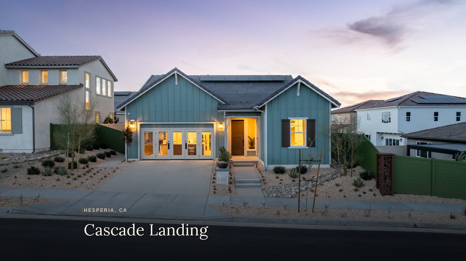 Cascade Landing Development by Woodside Homes
