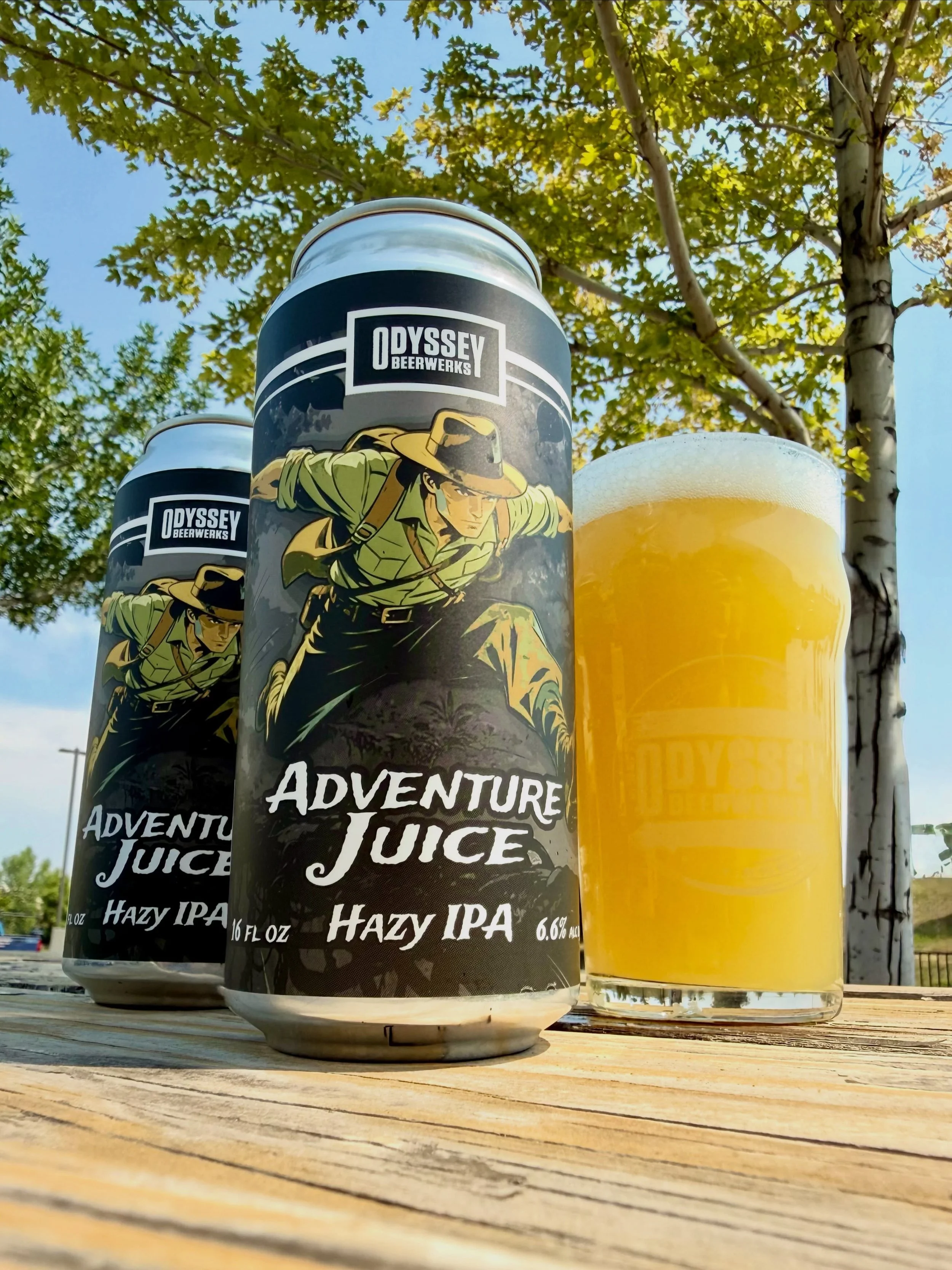 Adventure Juice has a fresh look! 🍻

Our flagship Hazy IPA can be found statewide thanks to @cocraftdistro and Hopscotch Solutions in Summit County! Hoped with Strata and El Dorado Cryo, Adventure Juice is a crushable juice bomb with big notes of ta
