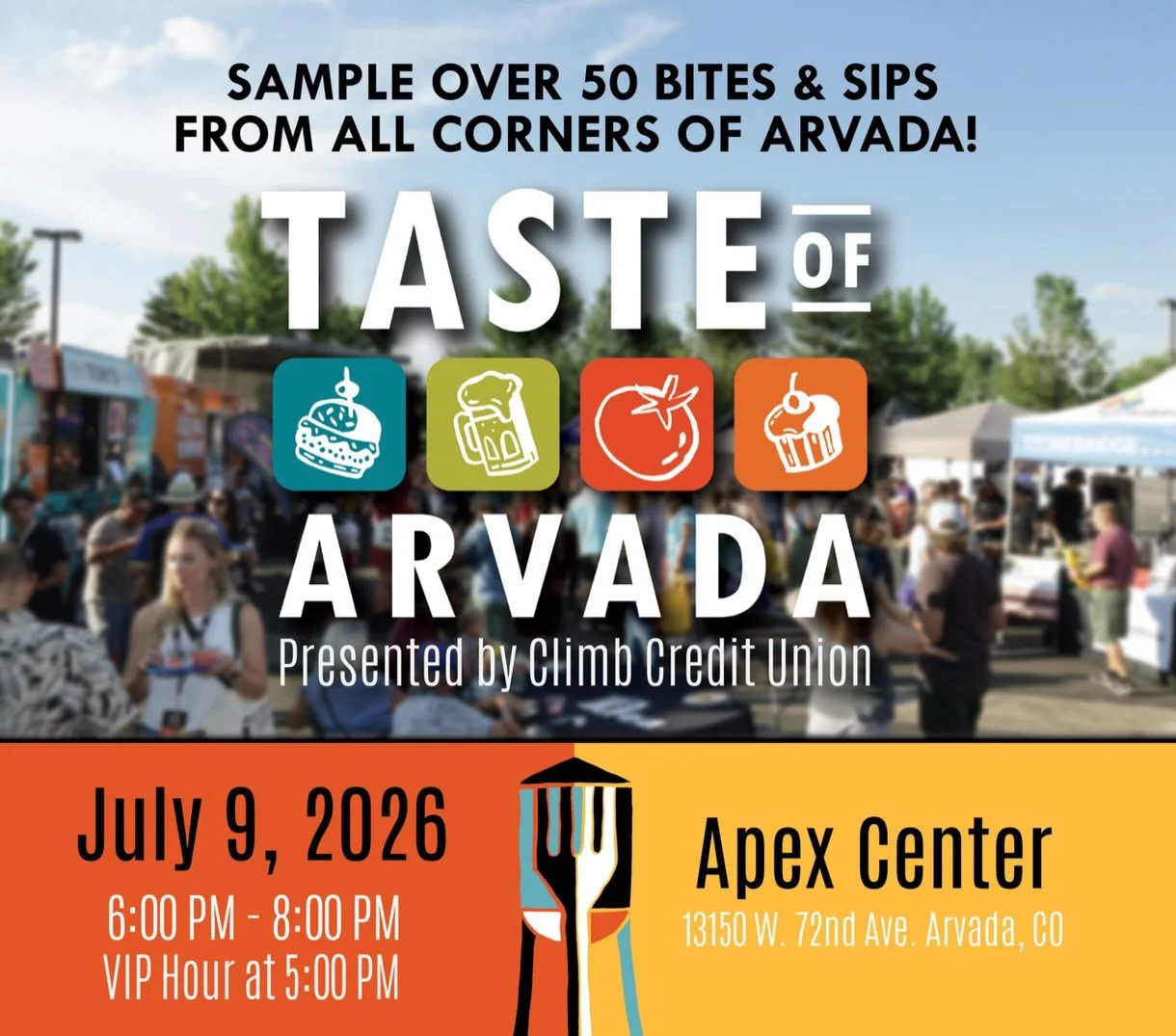 The Taste of Arvada is back for another awesome year of Arvadas finest makers, bakers, distillers, and of course BREWERS!! Hosted at the Apex Center tomorrow night, tickets are still available through the @arvadachamber, and will NOT be available for