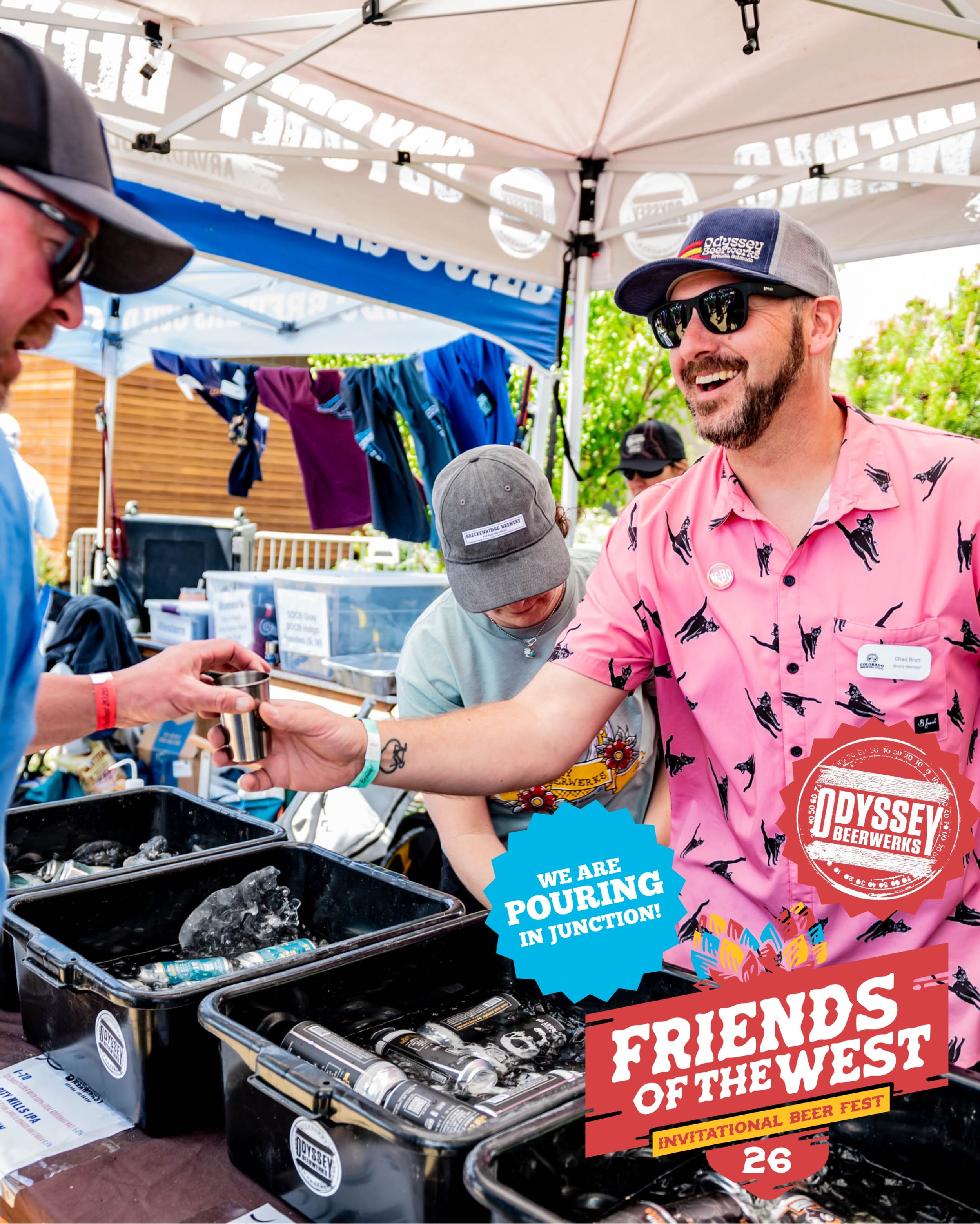 We&rsquo;re pumped to be pouring at the inaugural @friendsofthewest Invitational Beer Fest Oct. 3rd in Grand Junction! 

We launched our beers into the Western Slope market last fall with @cocraftdistro and we&rsquo;re excited to meet all our new Ody