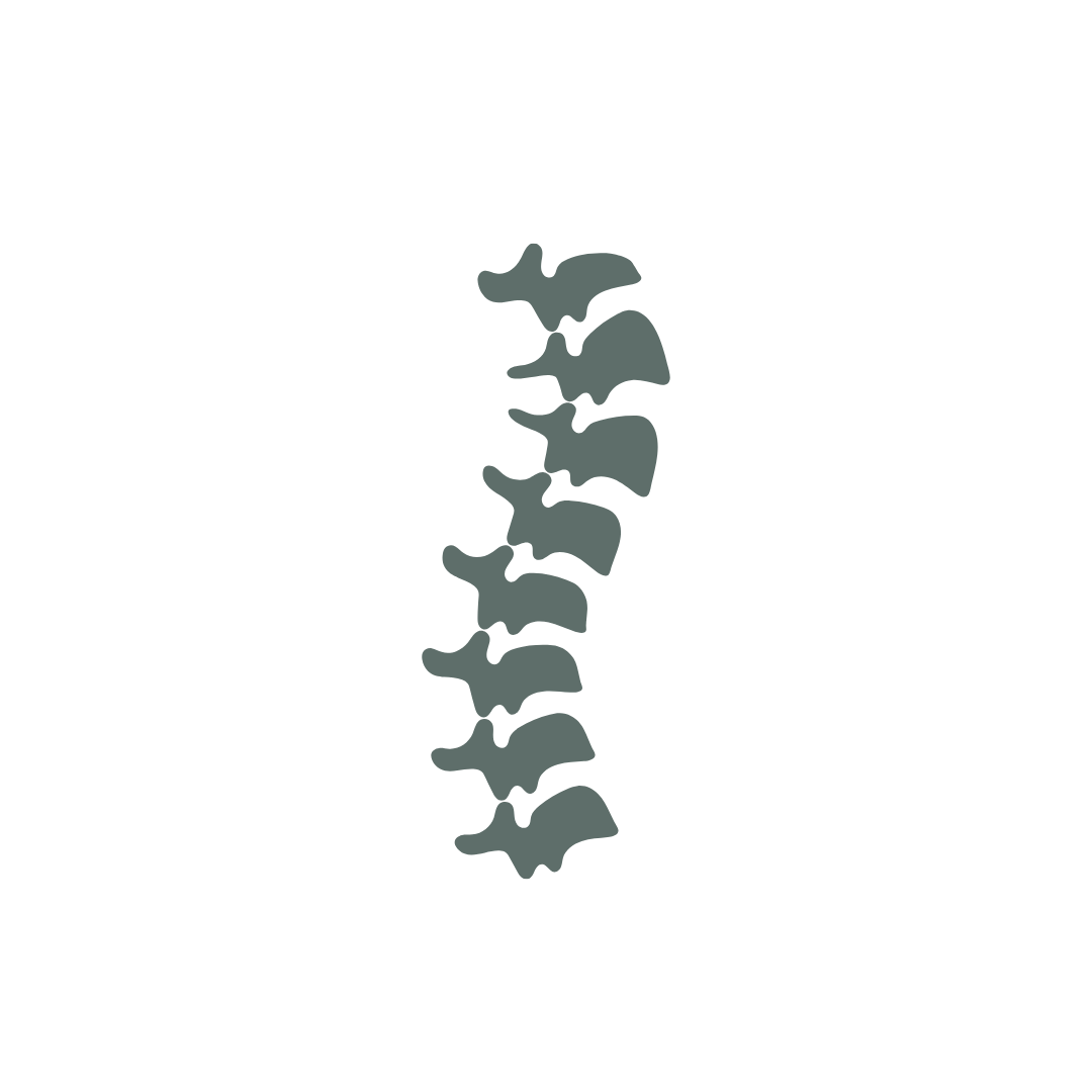 Green Gray Spine Logo
