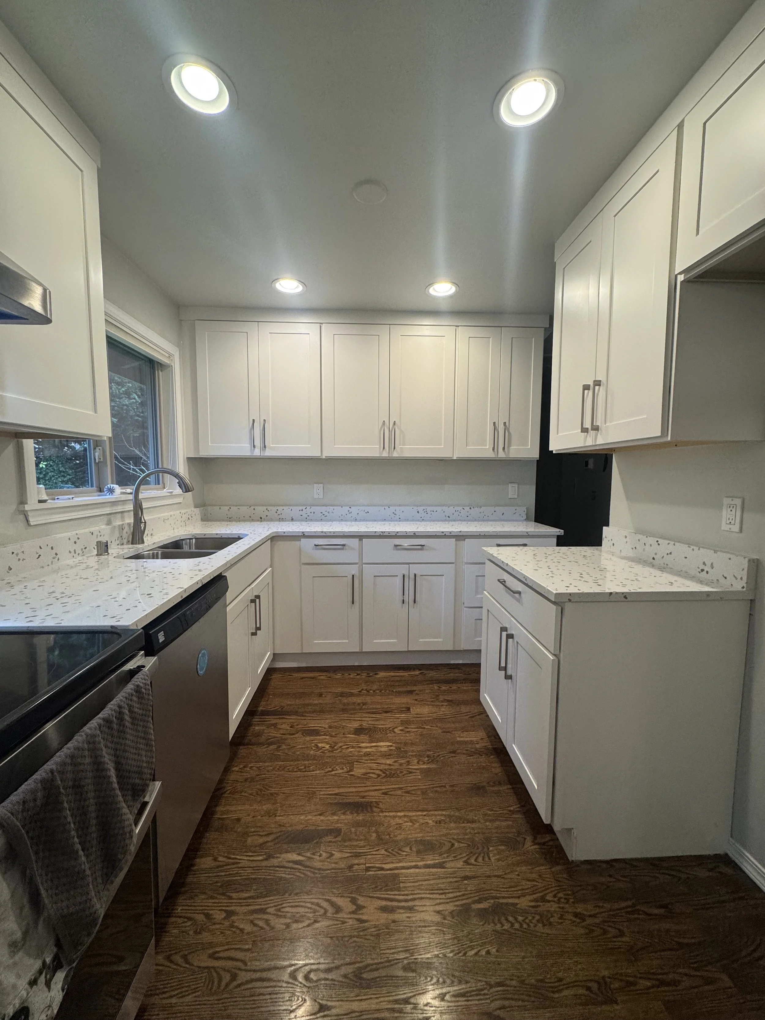 Kitchen repair is done in Kenmore, WA.