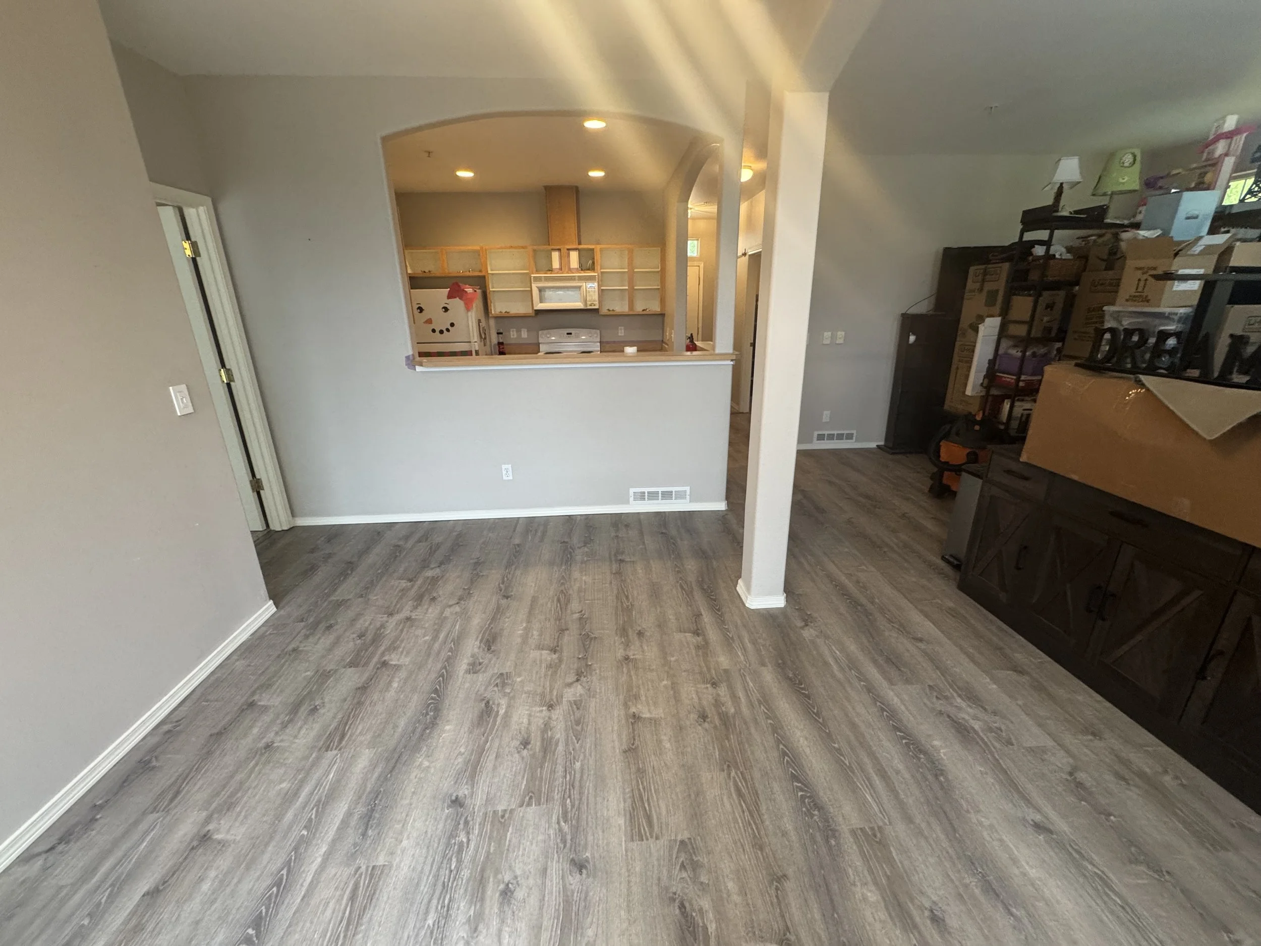 Living area repaired in Lynnwood, WA