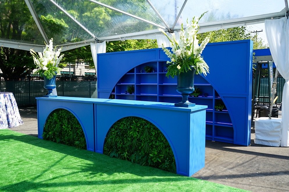 Check out our latest build and rental: a 16&rsquo; wide x 8&rsquo; high custom-painted Archie Bar Back with LED-lit shelves 🙌

It perfectly complements our Archie Bar Fronts and truly took this Gala&rsquo;s vibe to the next level. As the sun set, th